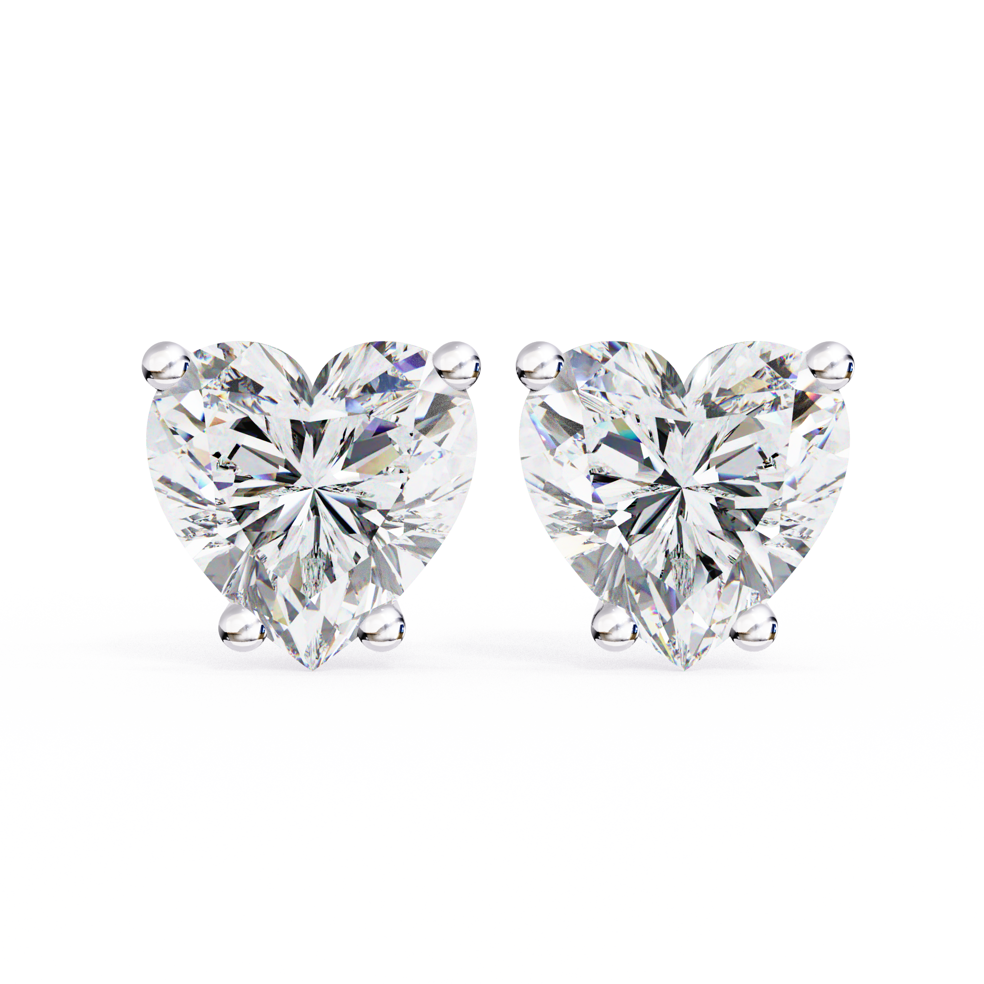 Omega Solitaire Earring