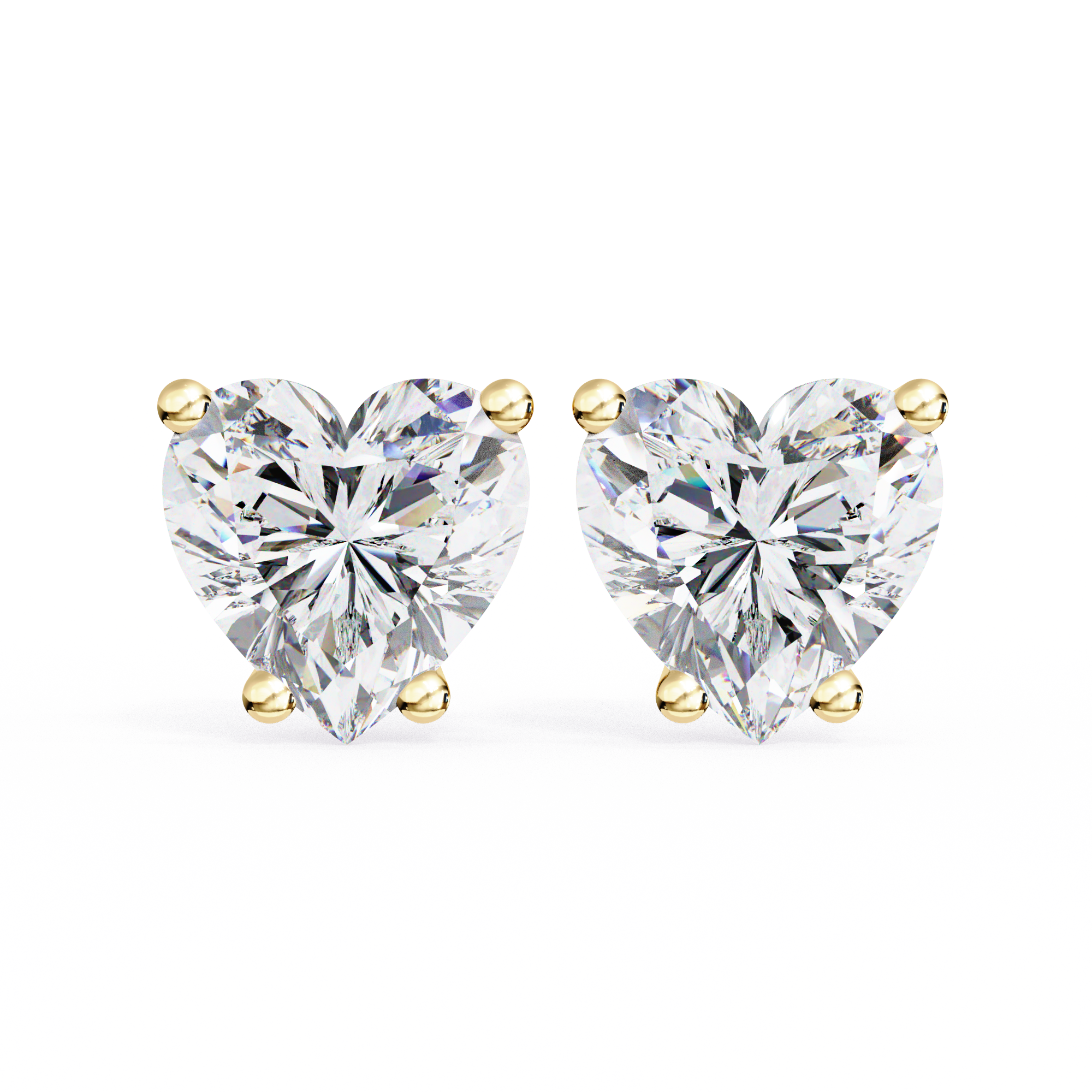 Omega Solitaire Earring