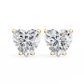 Omega Solitaire Earring