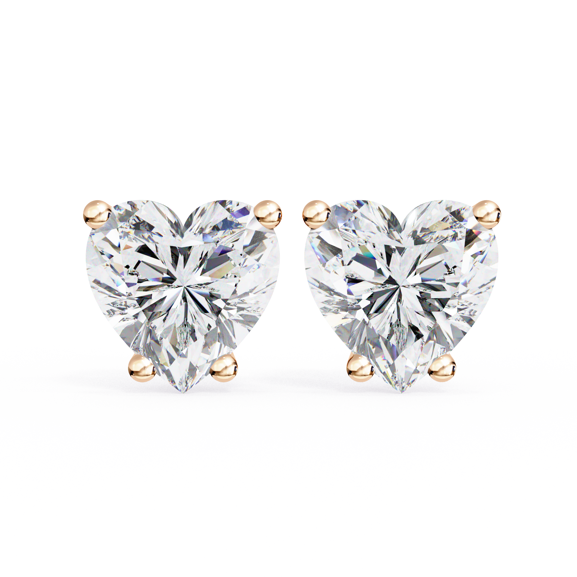 Omega Solitaire Earring