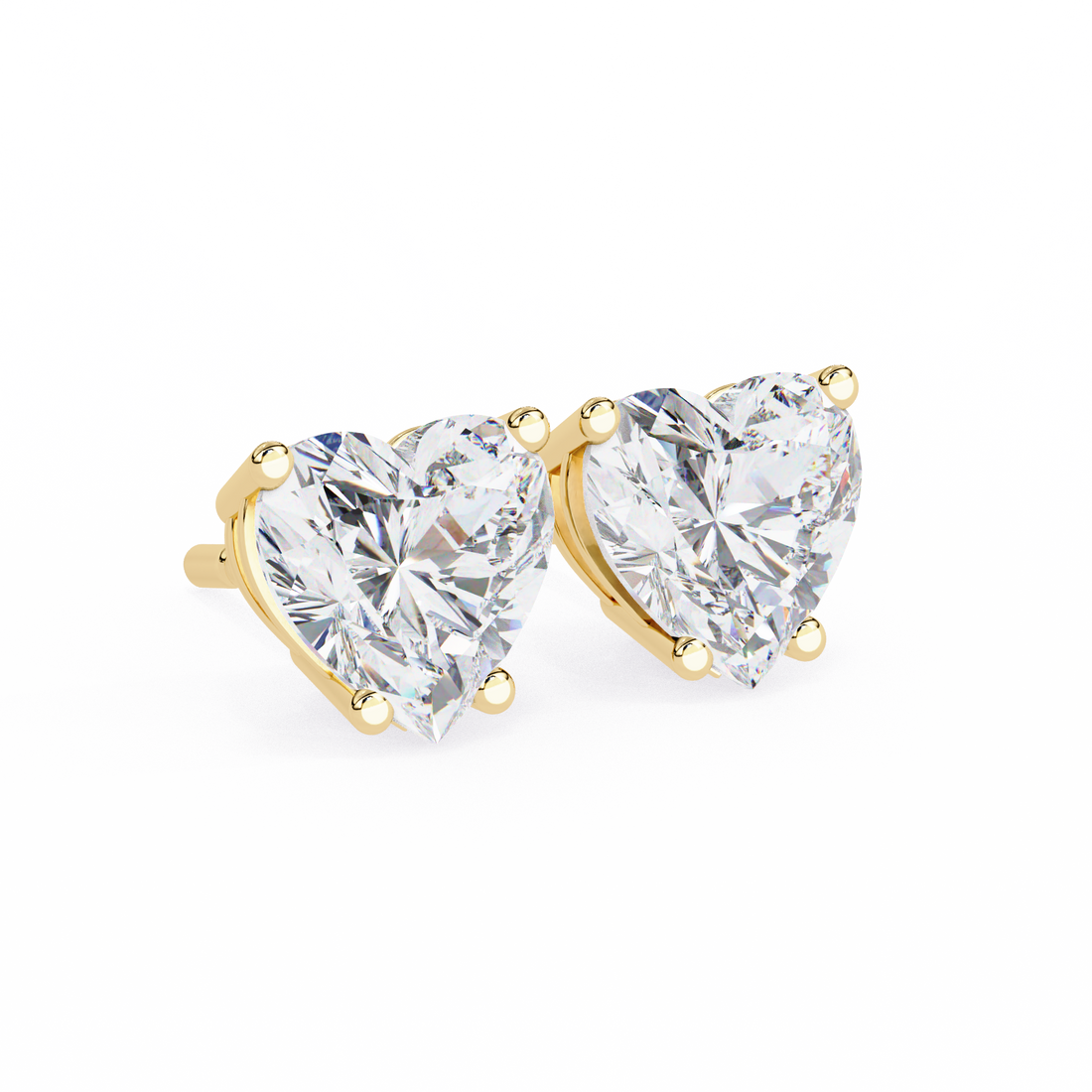 Omega Solitaire Earring