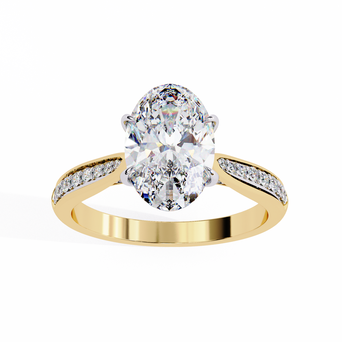 Aster Solitaire Ring