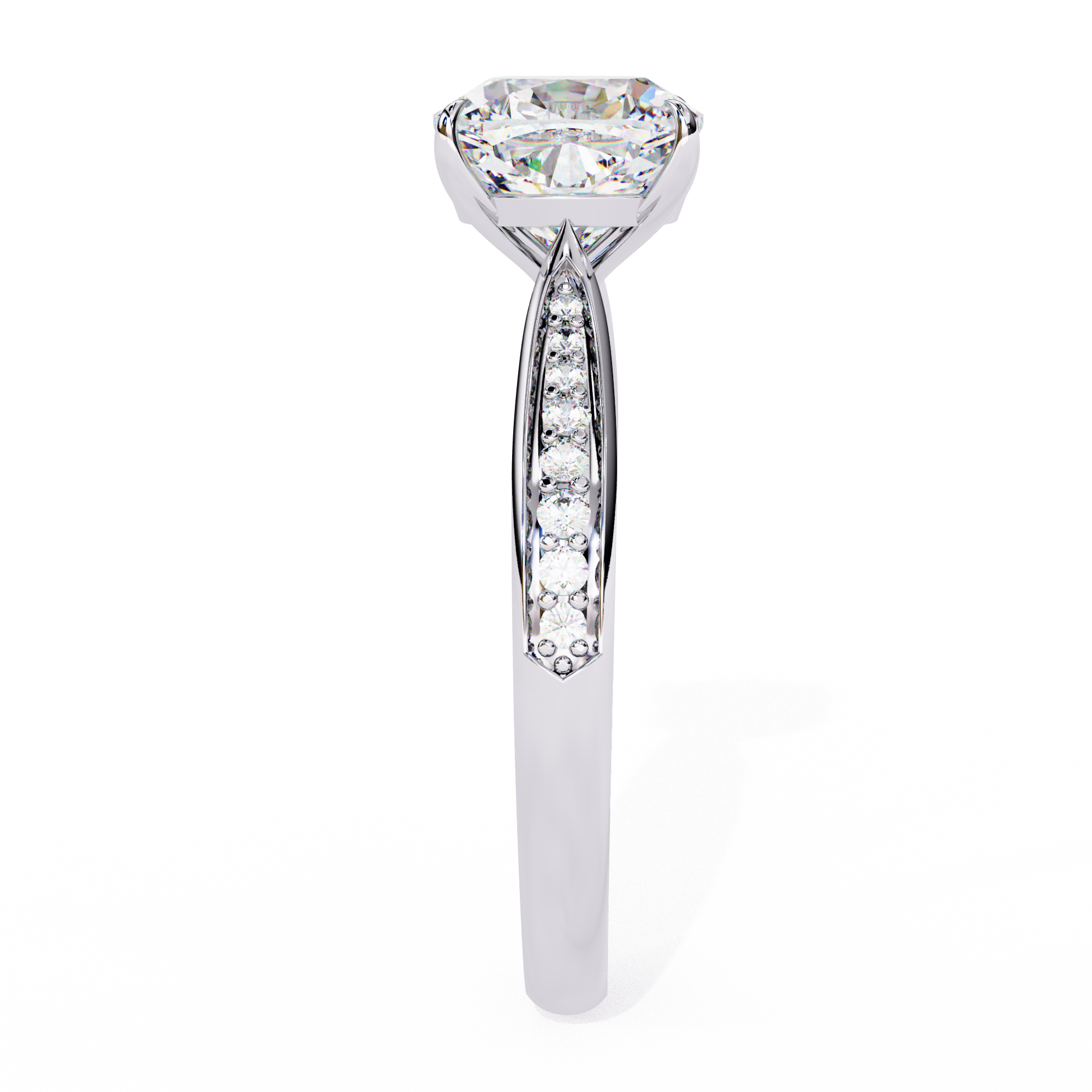 Primrose Solitaire Ring