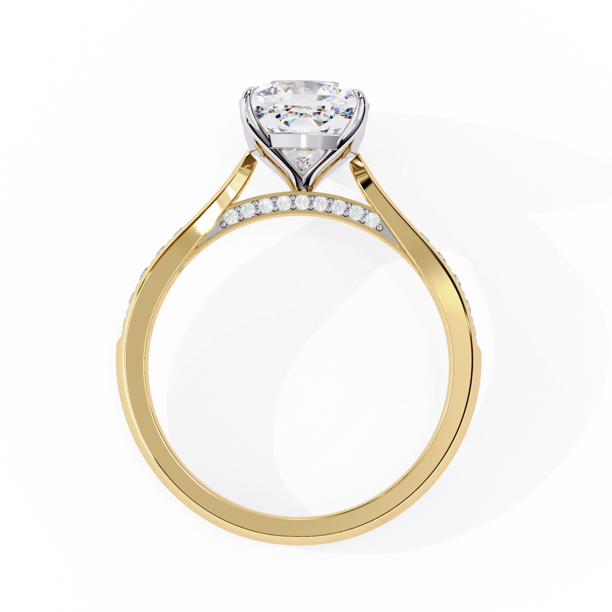 Primrose Solitaire Ring