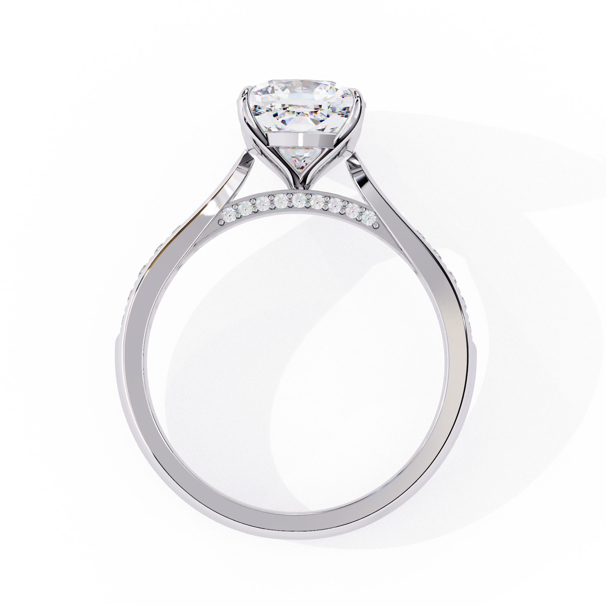Primrose Solitaire Ring