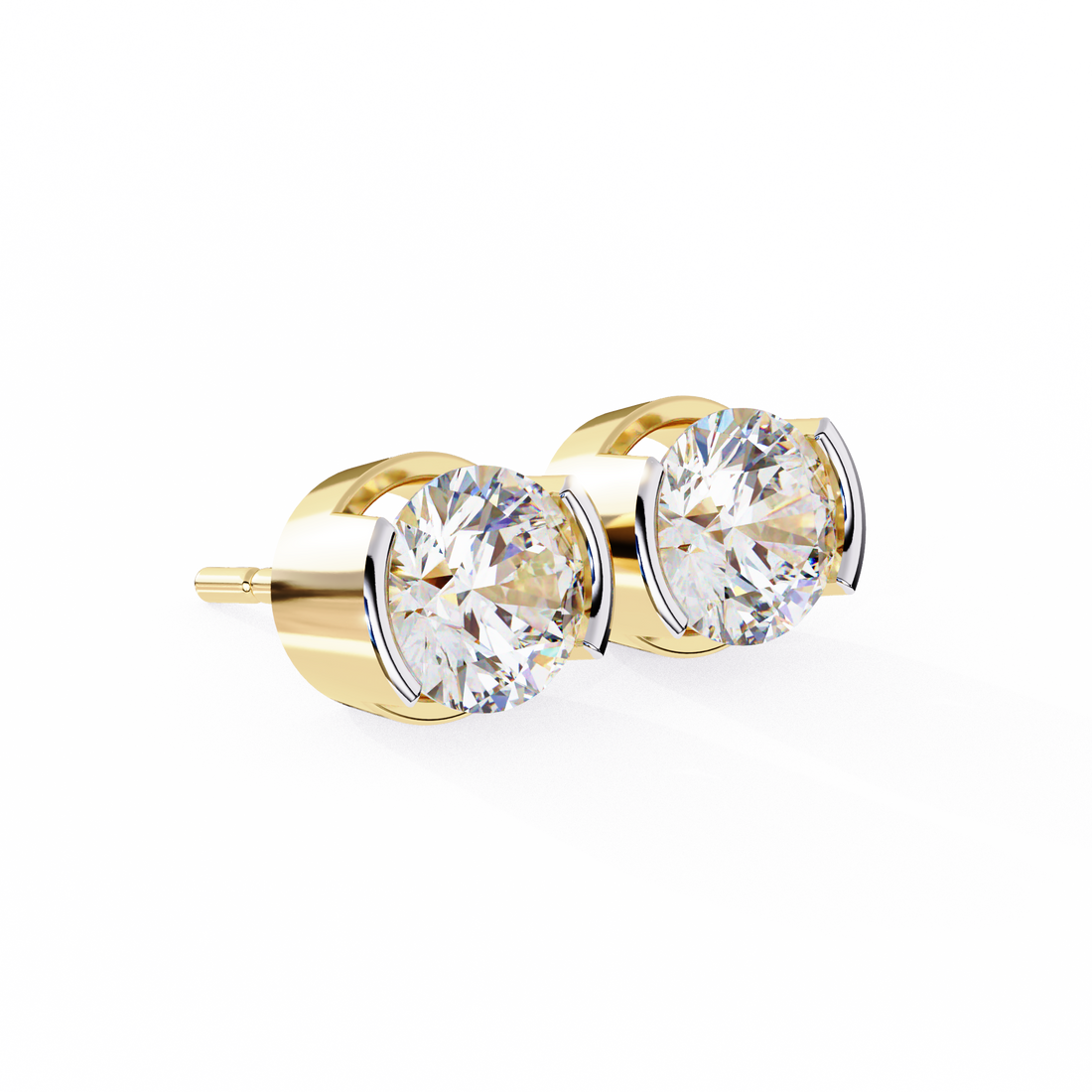 Bianca Solitaire Earring