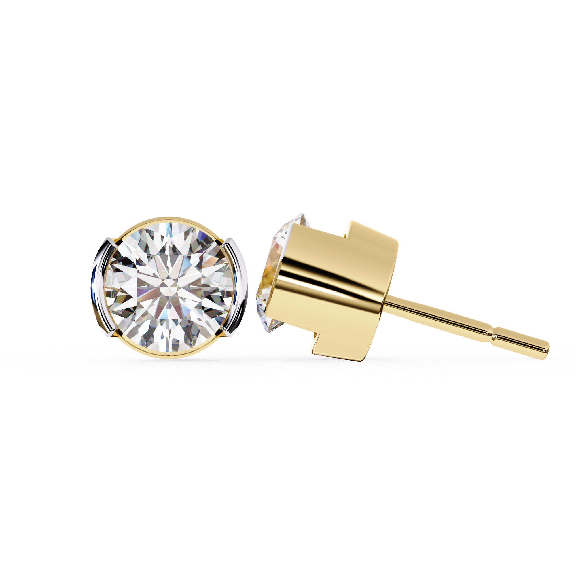 Bianca Solitaire Earring