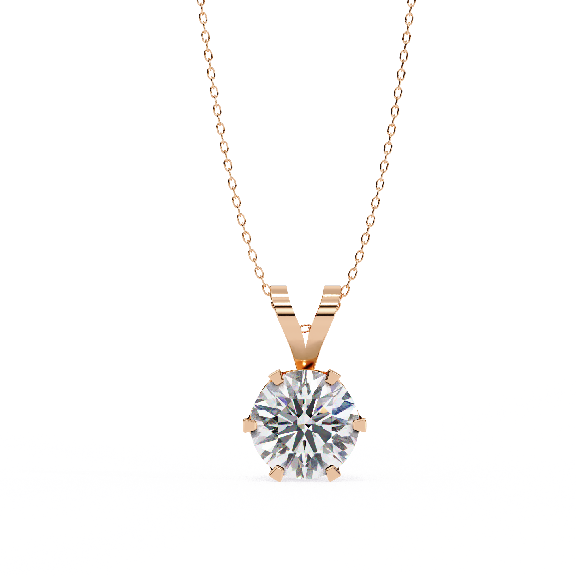 Ella Solitaire  Pendant