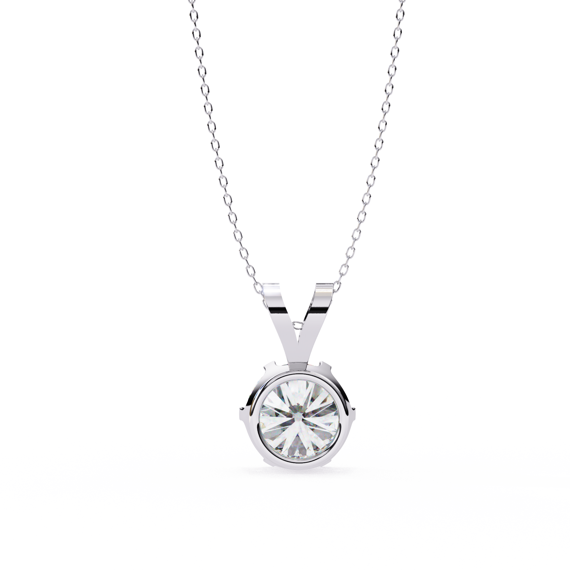Ella Solitaire  Pendant