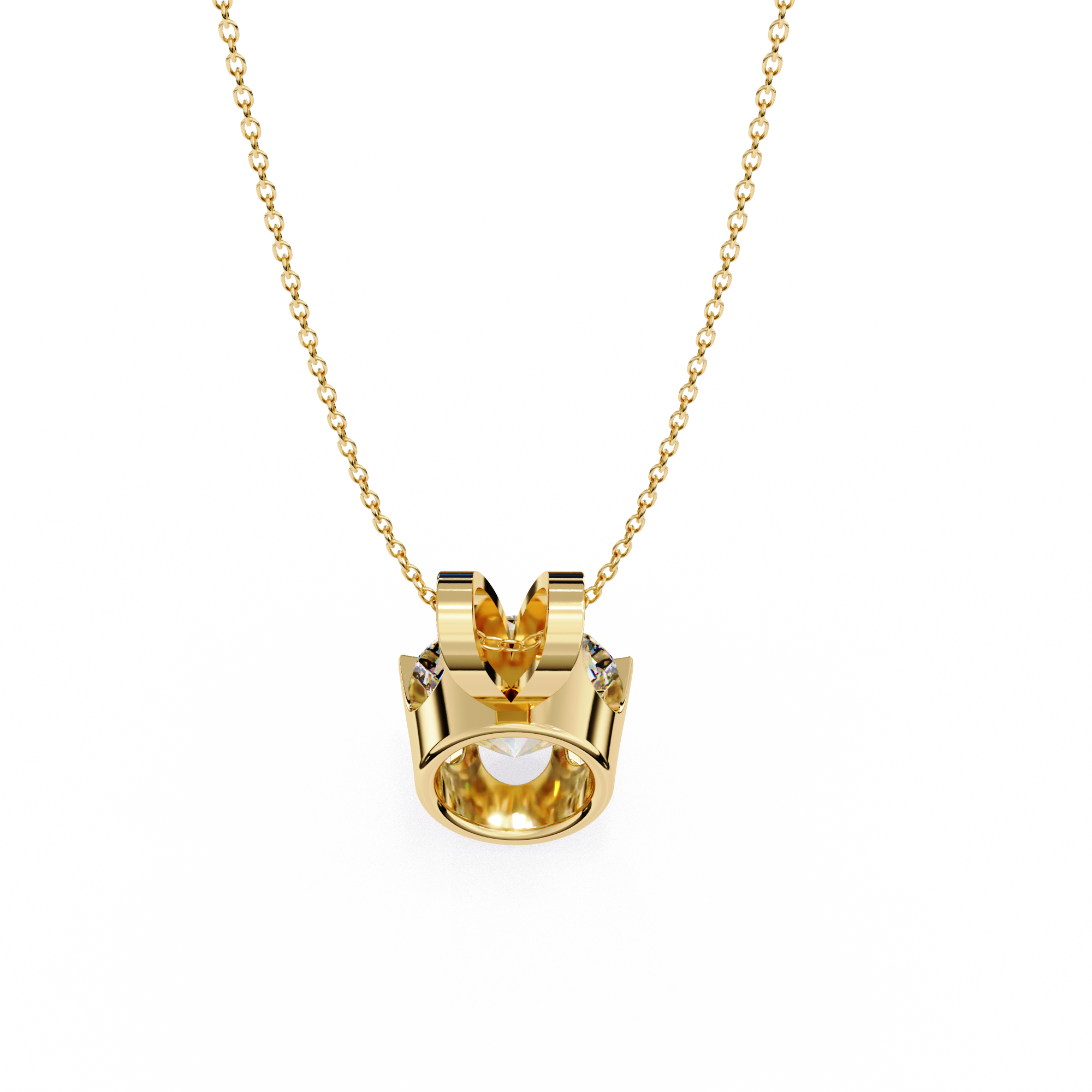 Ella Solitaire  Pendant