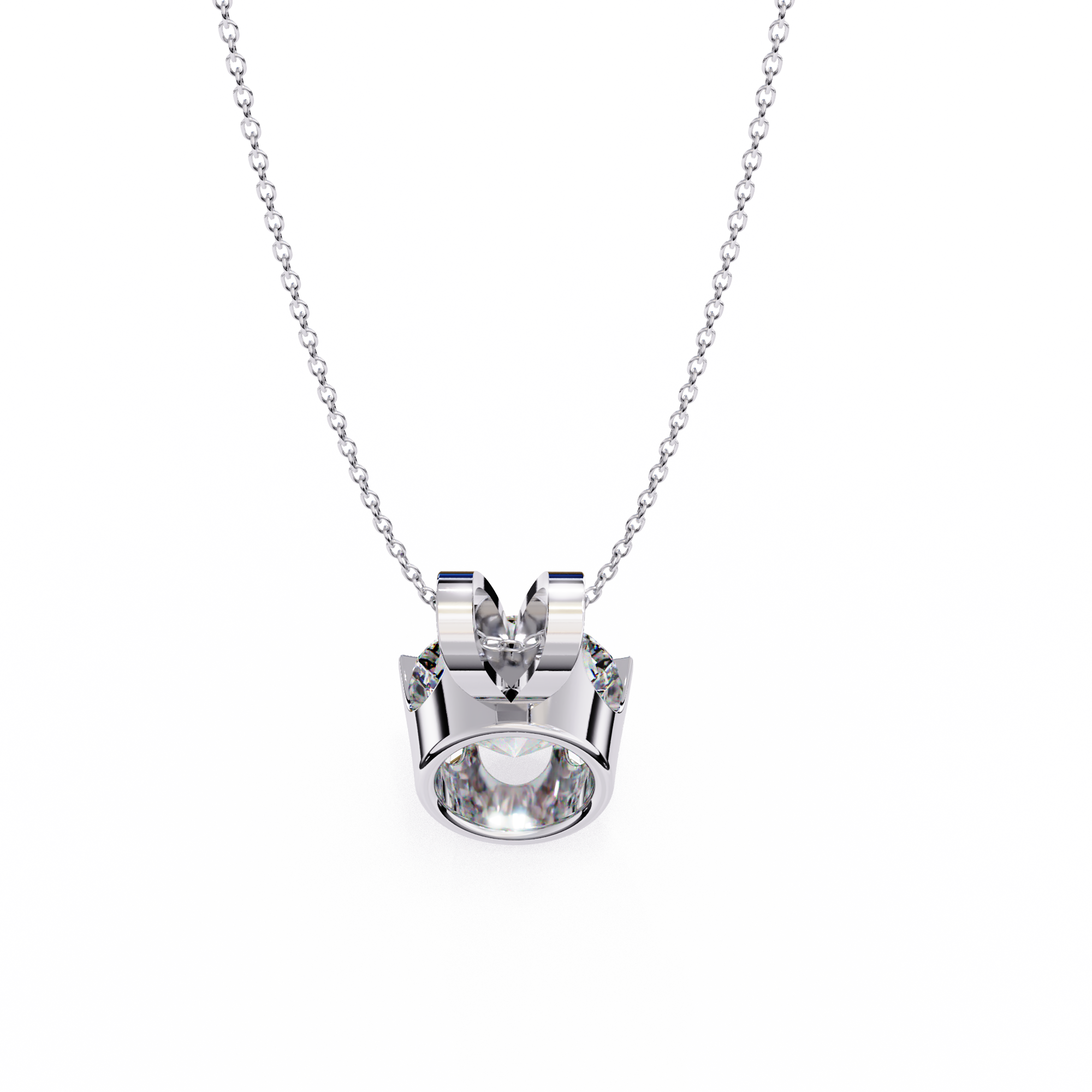 Ella Solitaire  Pendant