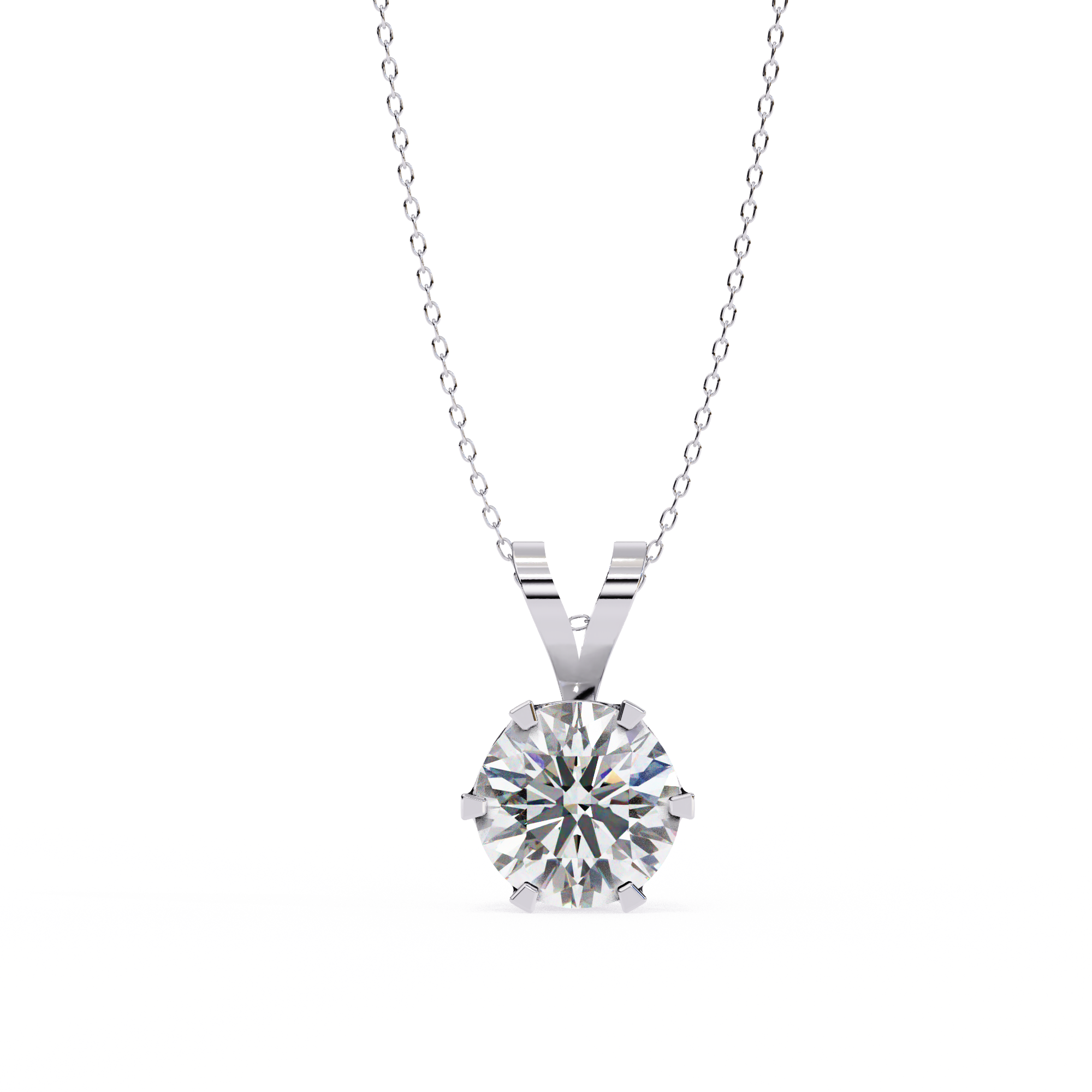 Ella Solitaire  Pendant
