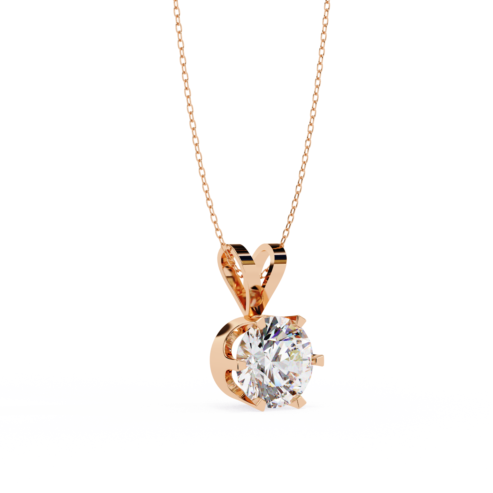 Ella Solitaire  Pendant