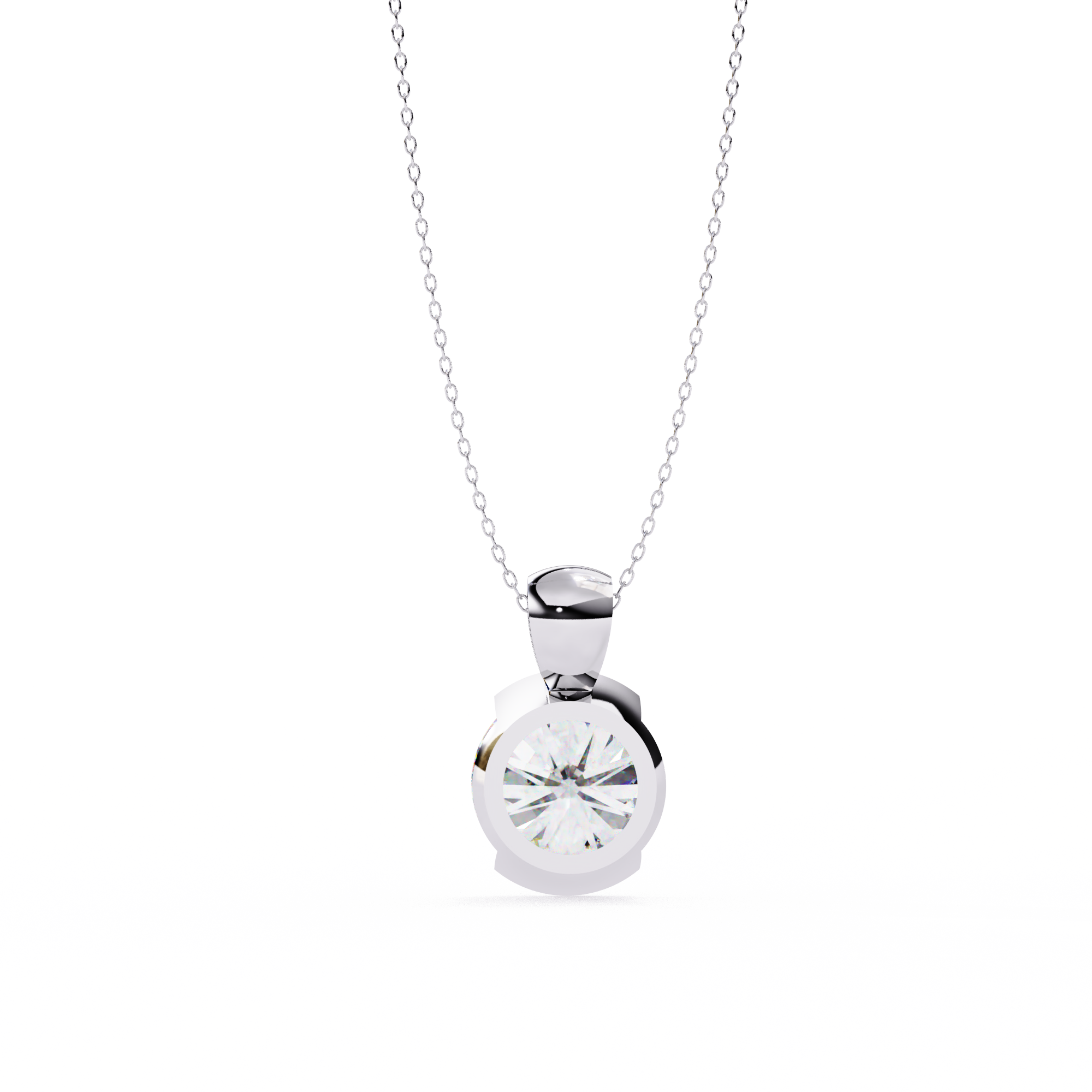 Aura Solitaire  Pendant