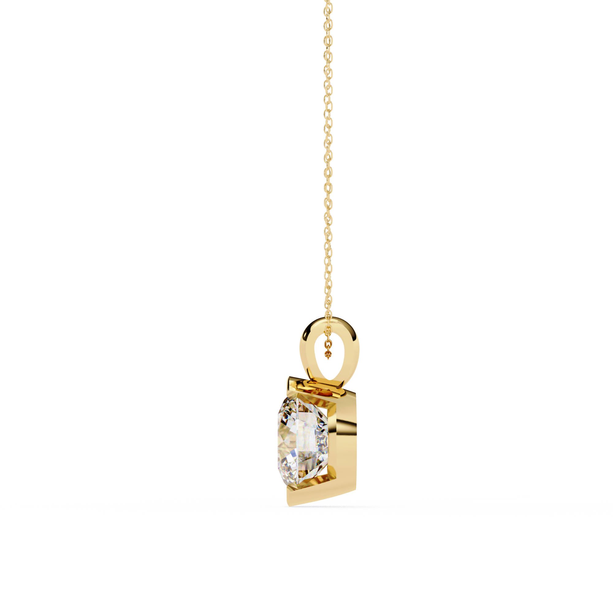 Aura Solitaire  Pendant