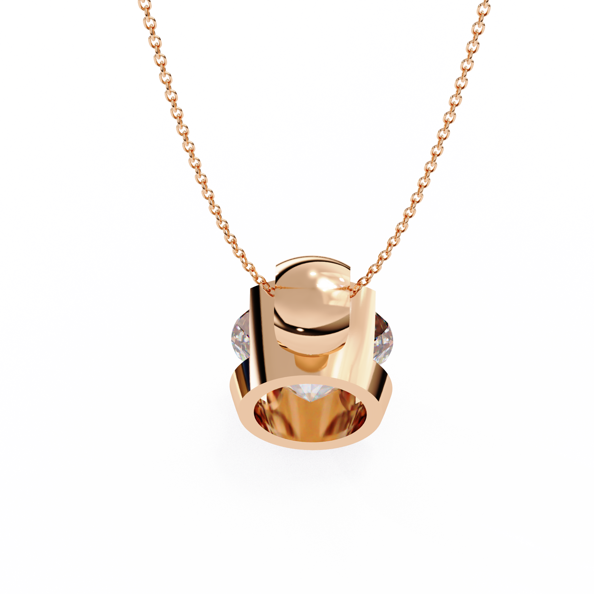 Aura Solitaire  Pendant