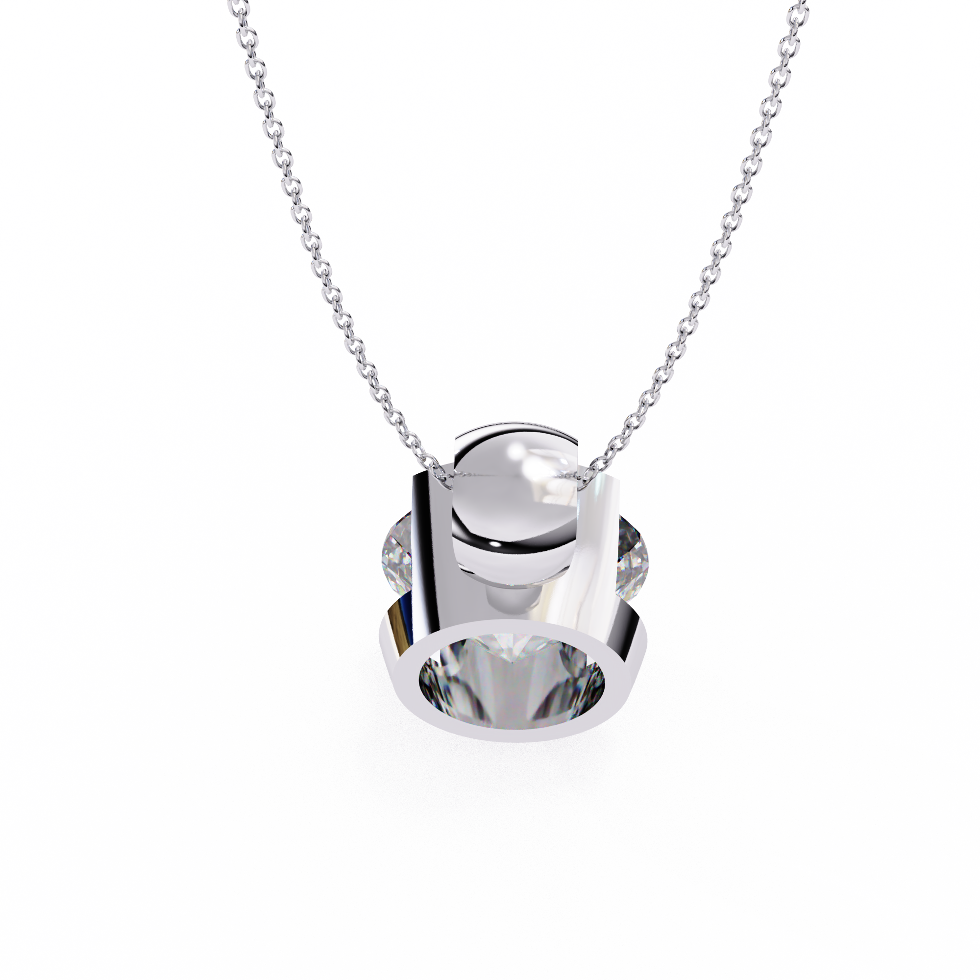 Aura Solitaire  Pendant