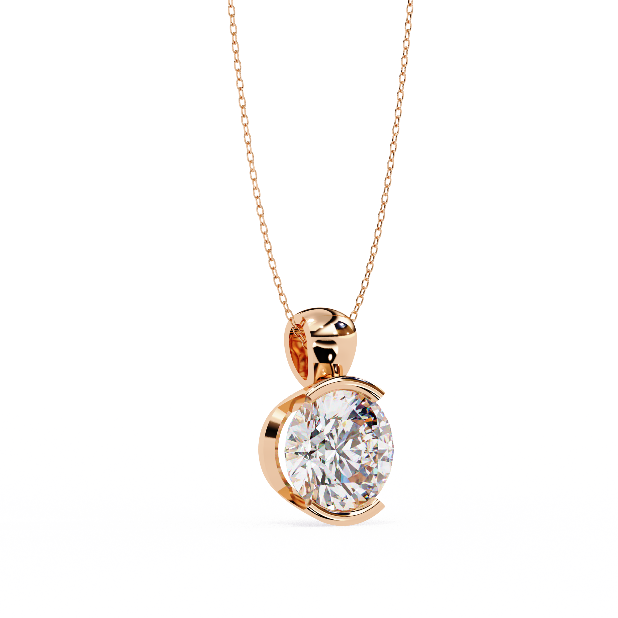 Aura Solitaire  Pendant