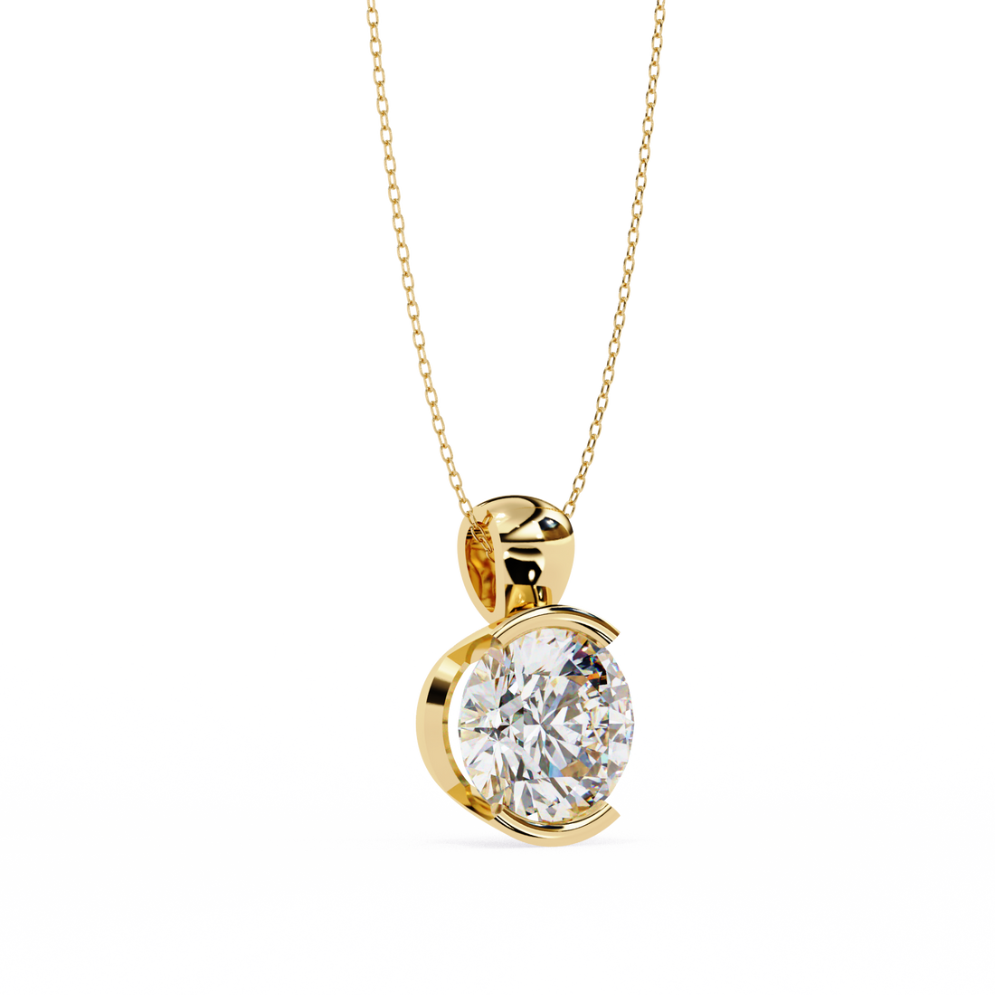 Aura Solitaire  Pendant