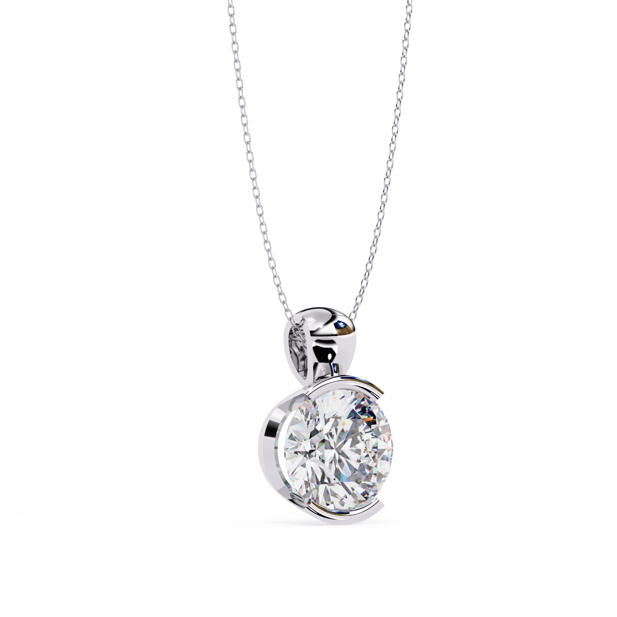 Aura Solitaire  Pendant