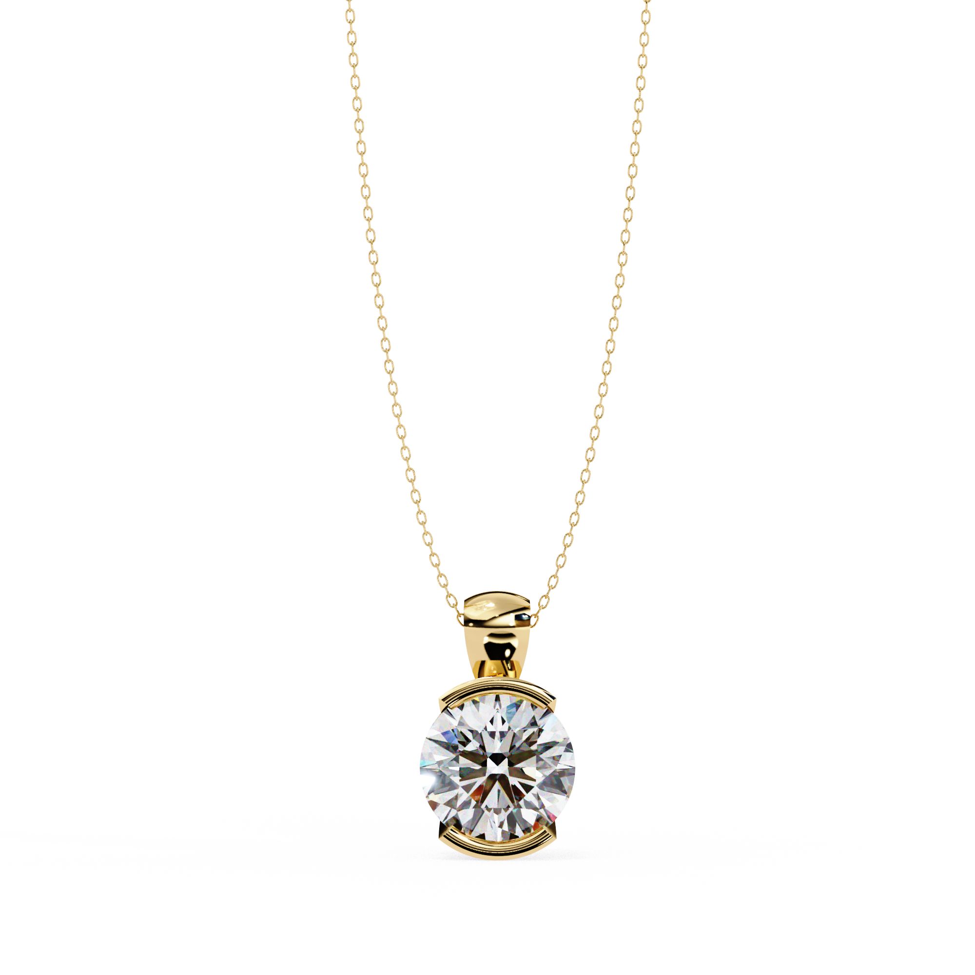 Aura Solitaire  Pendant