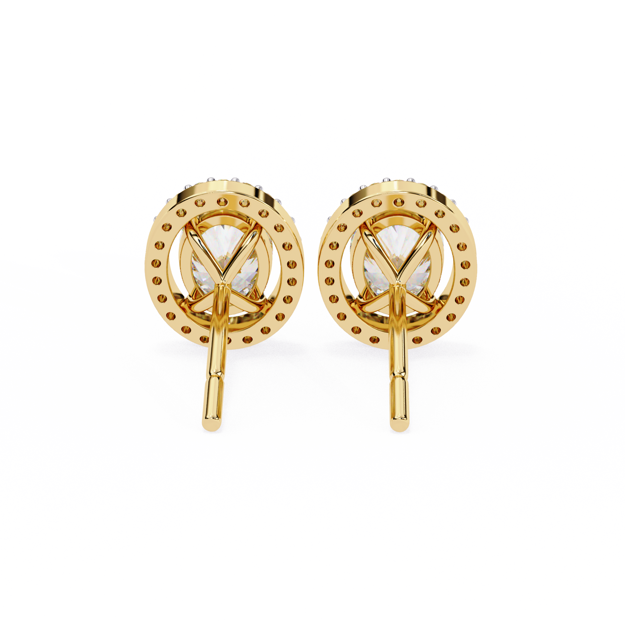 Alpha Solitaire Earring