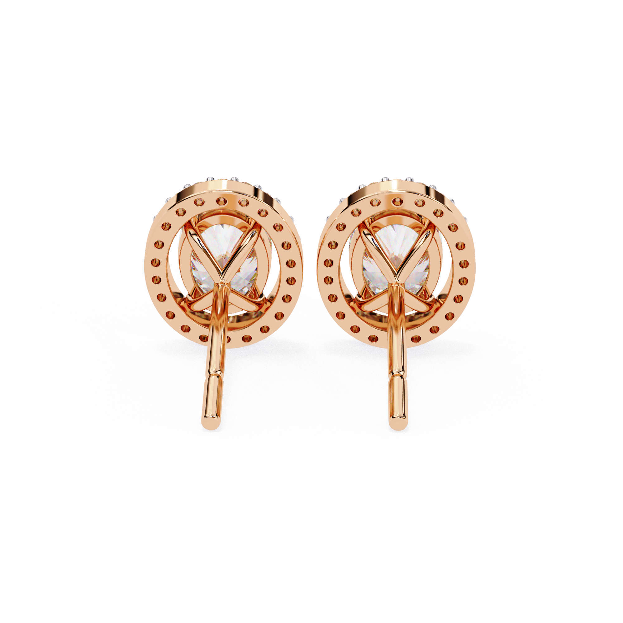 Alpha Solitaire Earring