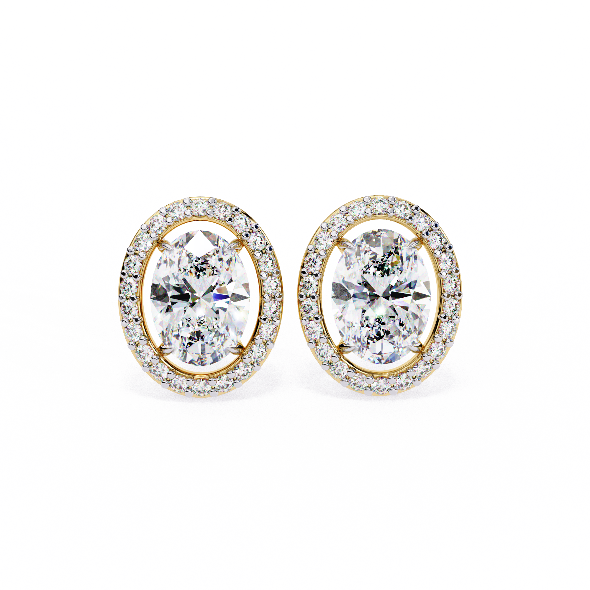 Alpha Solitaire Earring