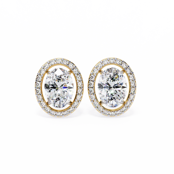 Alpha Solitaire Earring