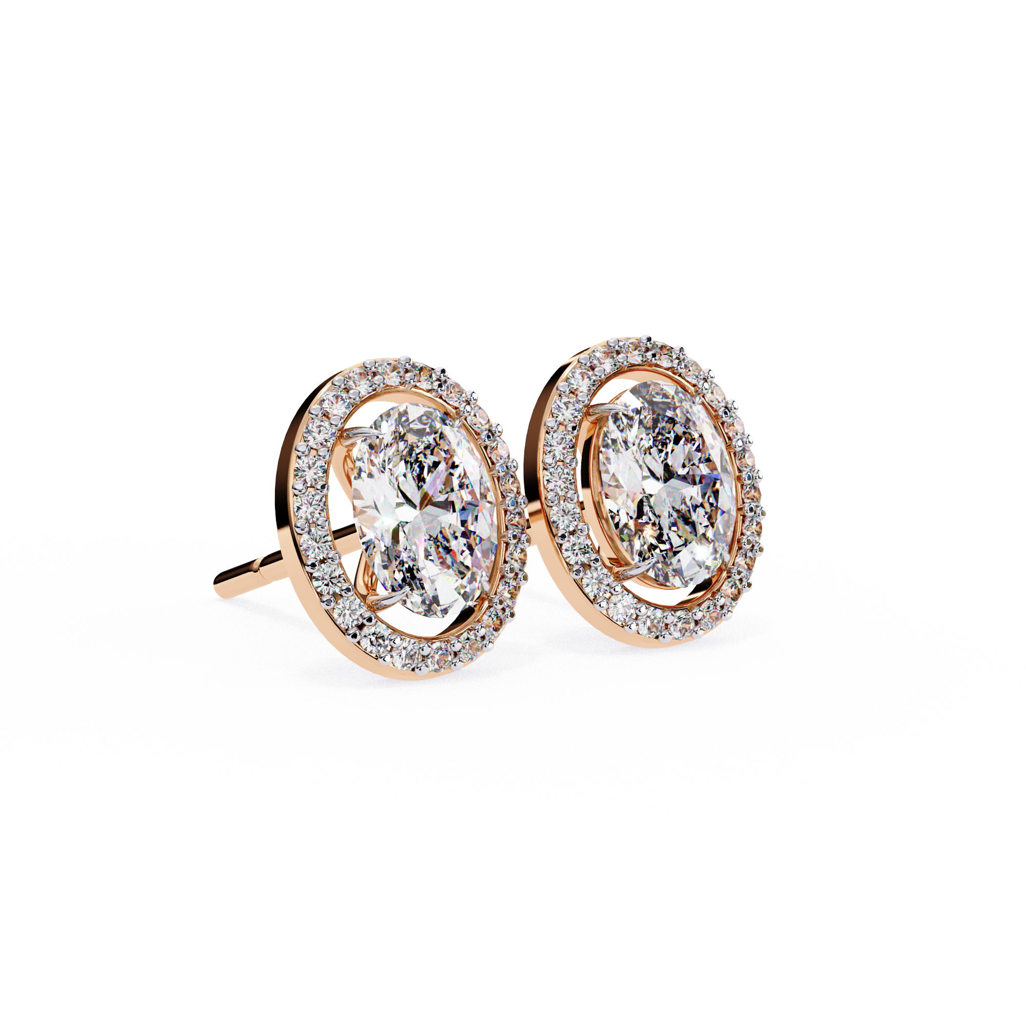 Alpha Solitaire Earring