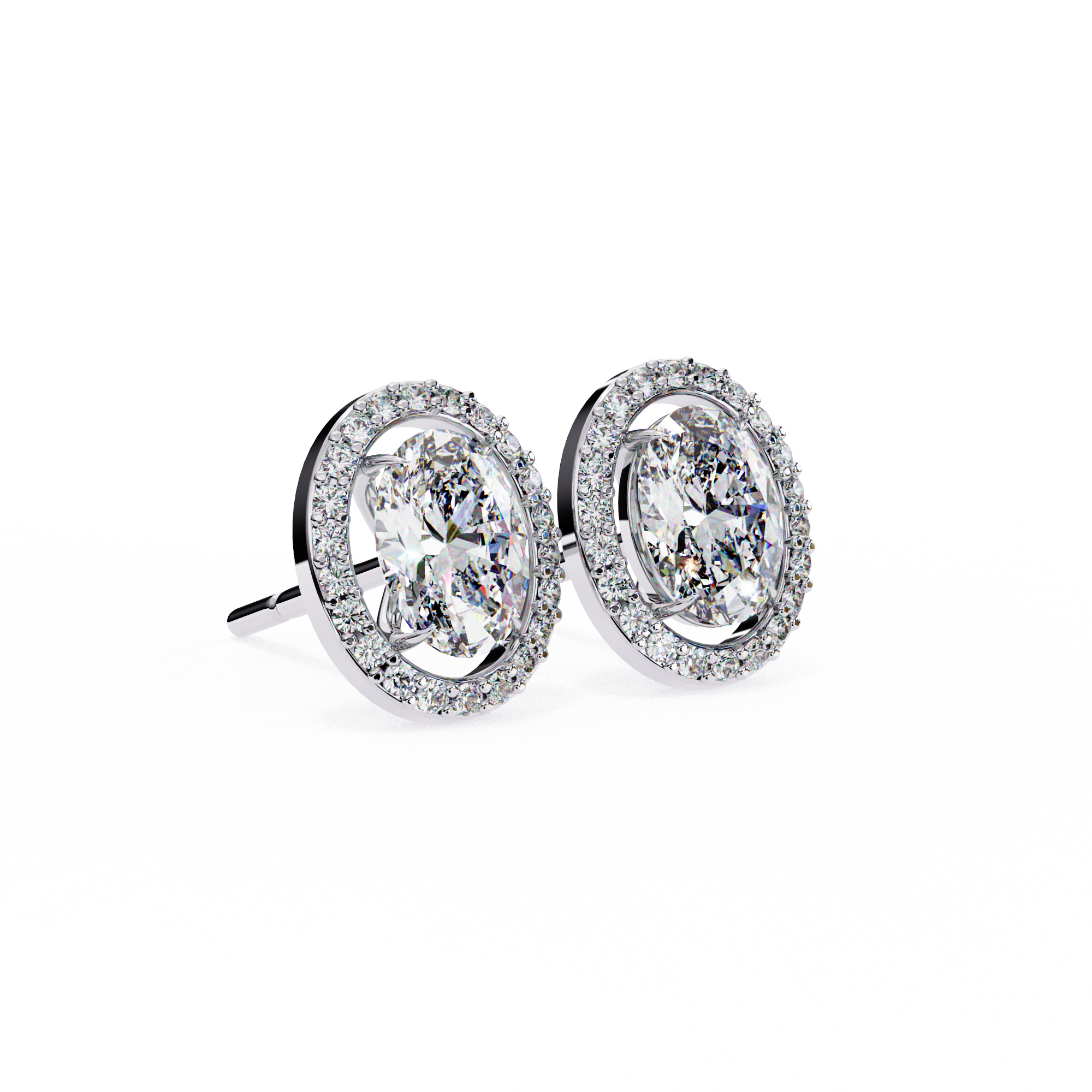 Alpha Solitaire Earring