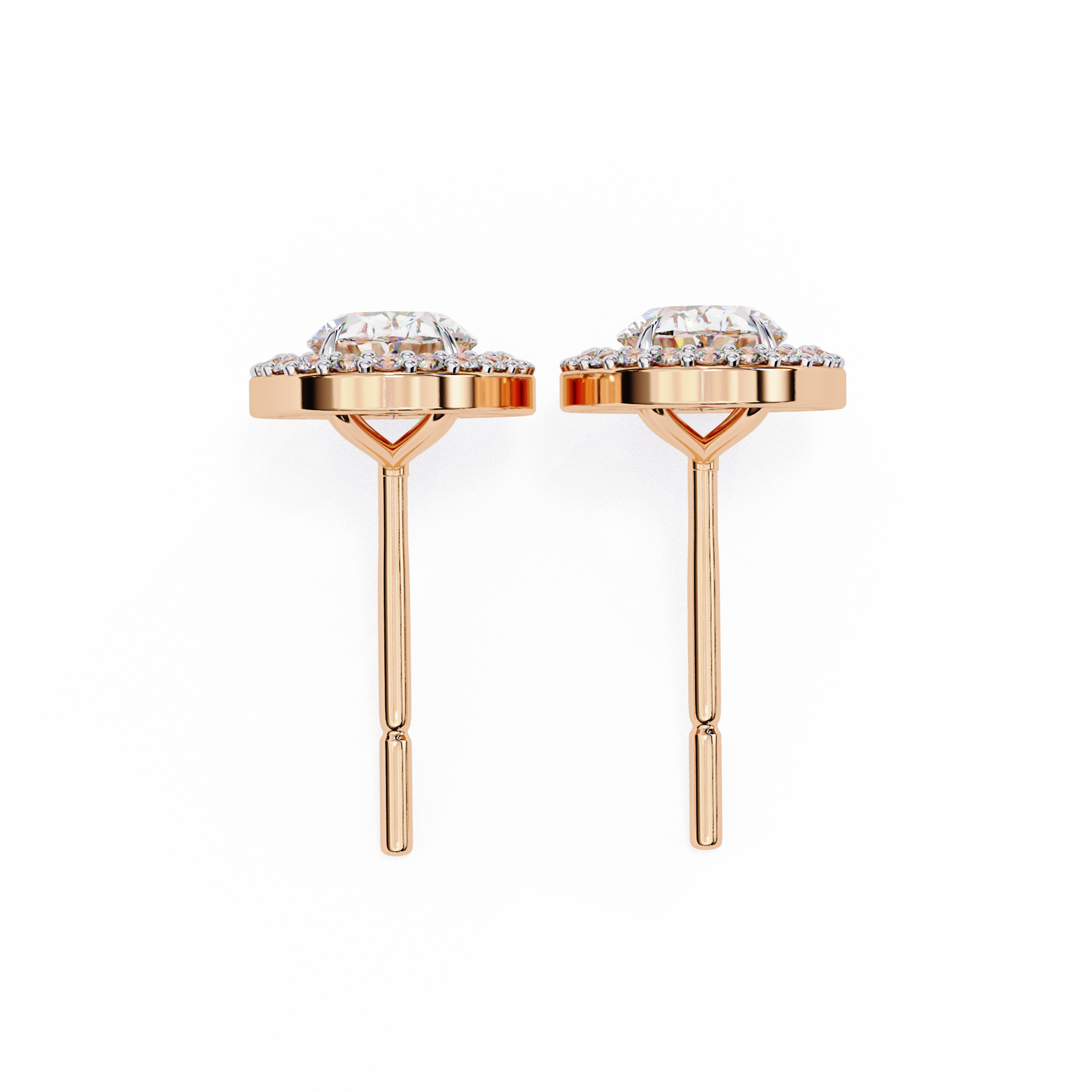 Alpha Solitaire Earring