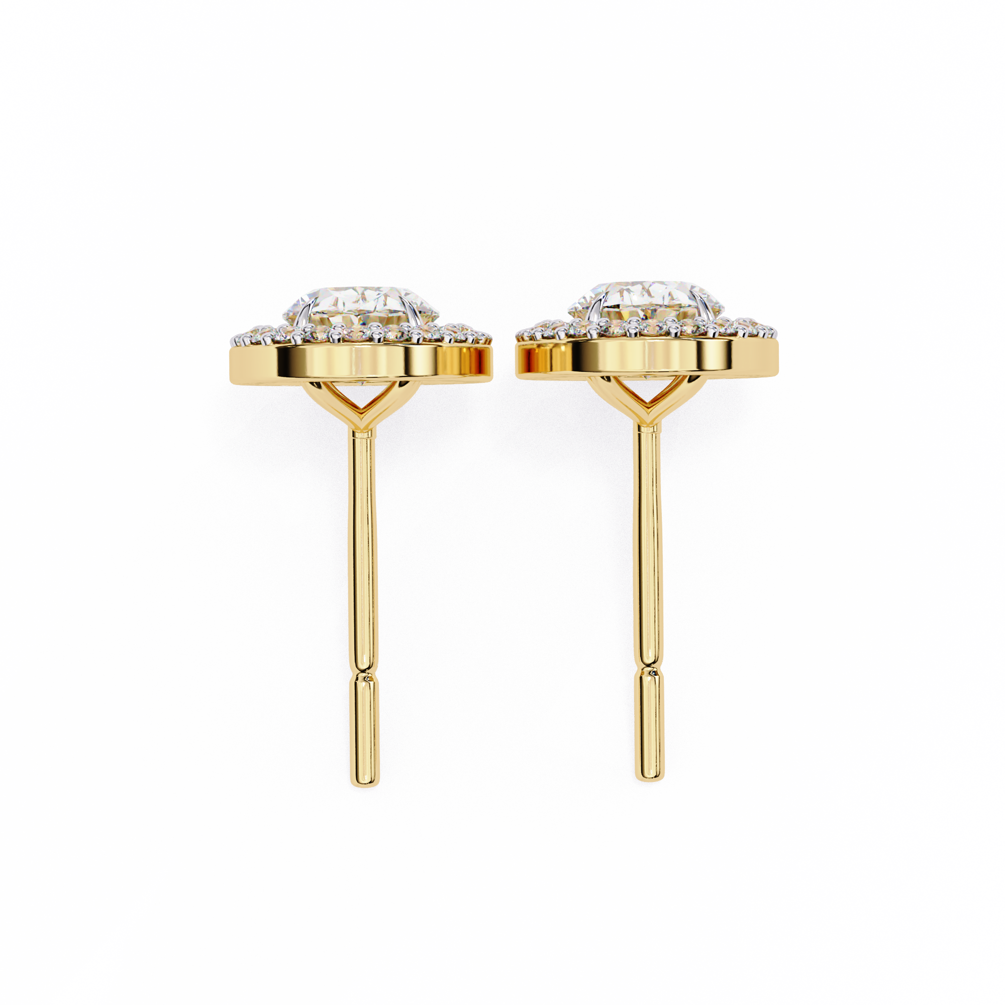 Alpha Solitaire Earring