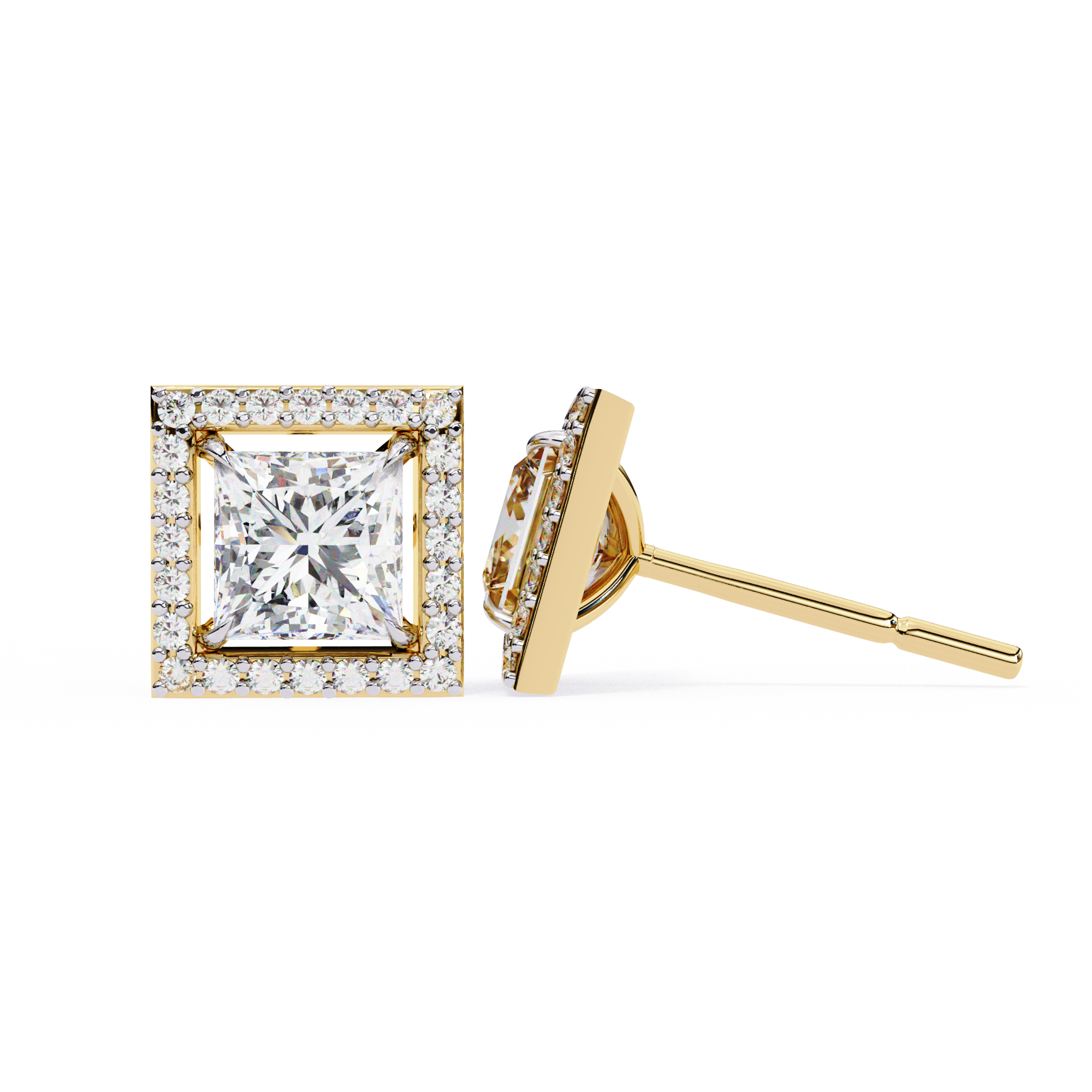 Edna Solitaire Earring