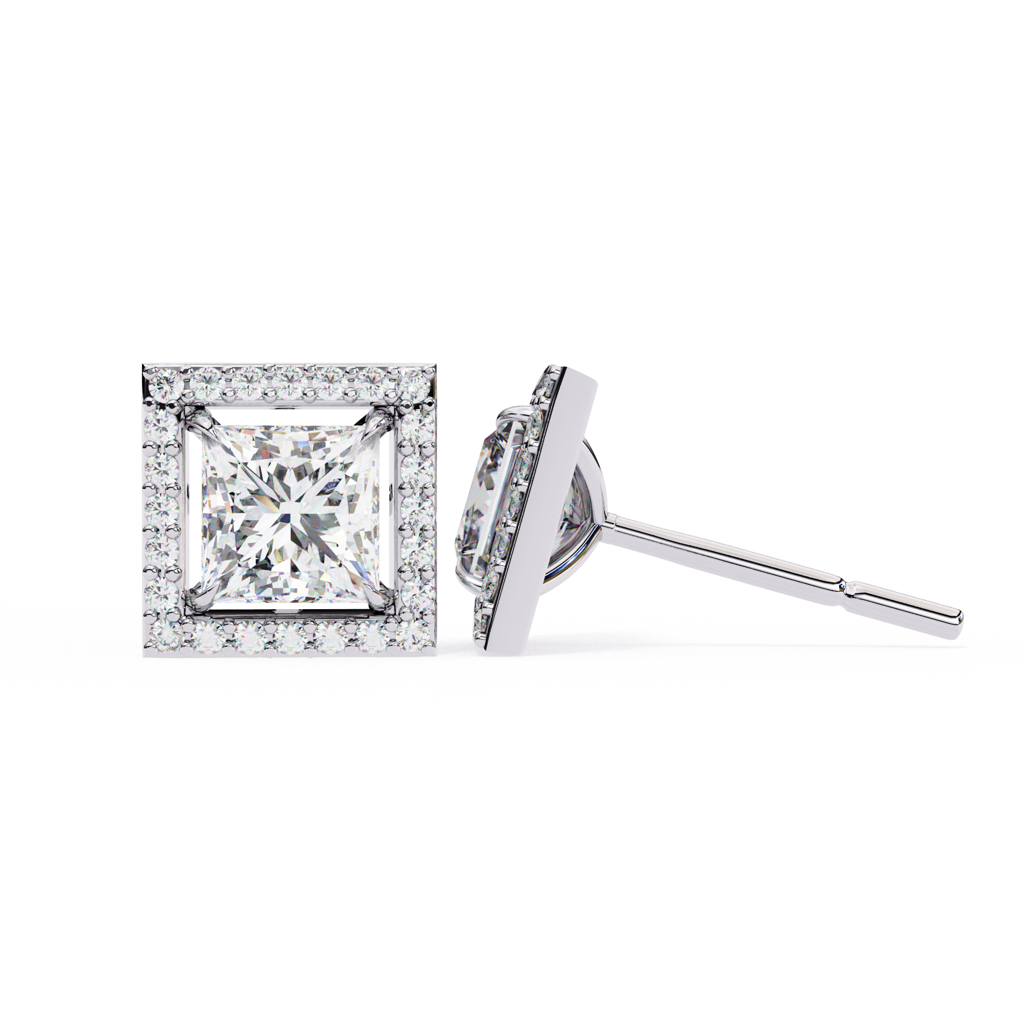 Edna Solitaire Earring
