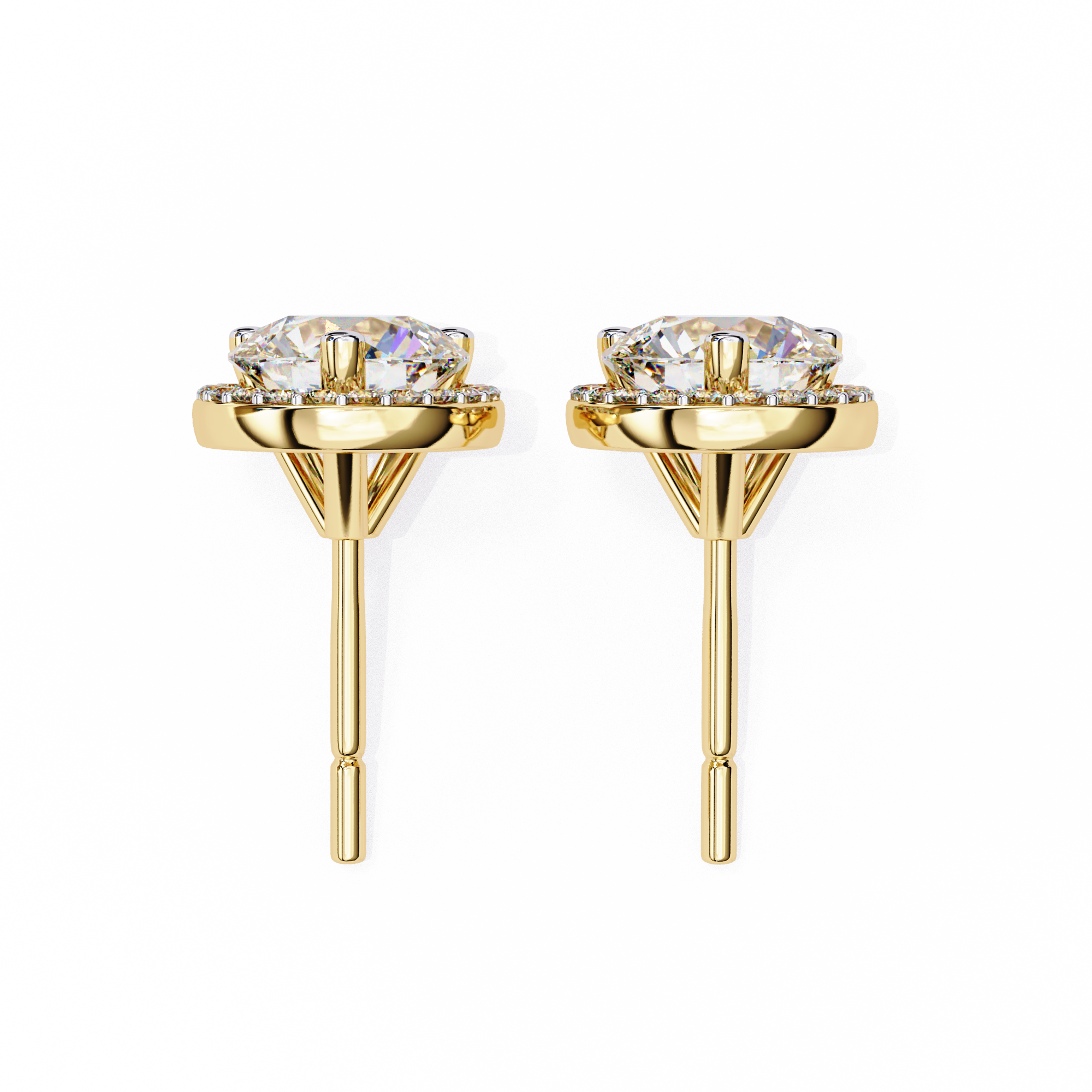 Ariel Solitaire Earring