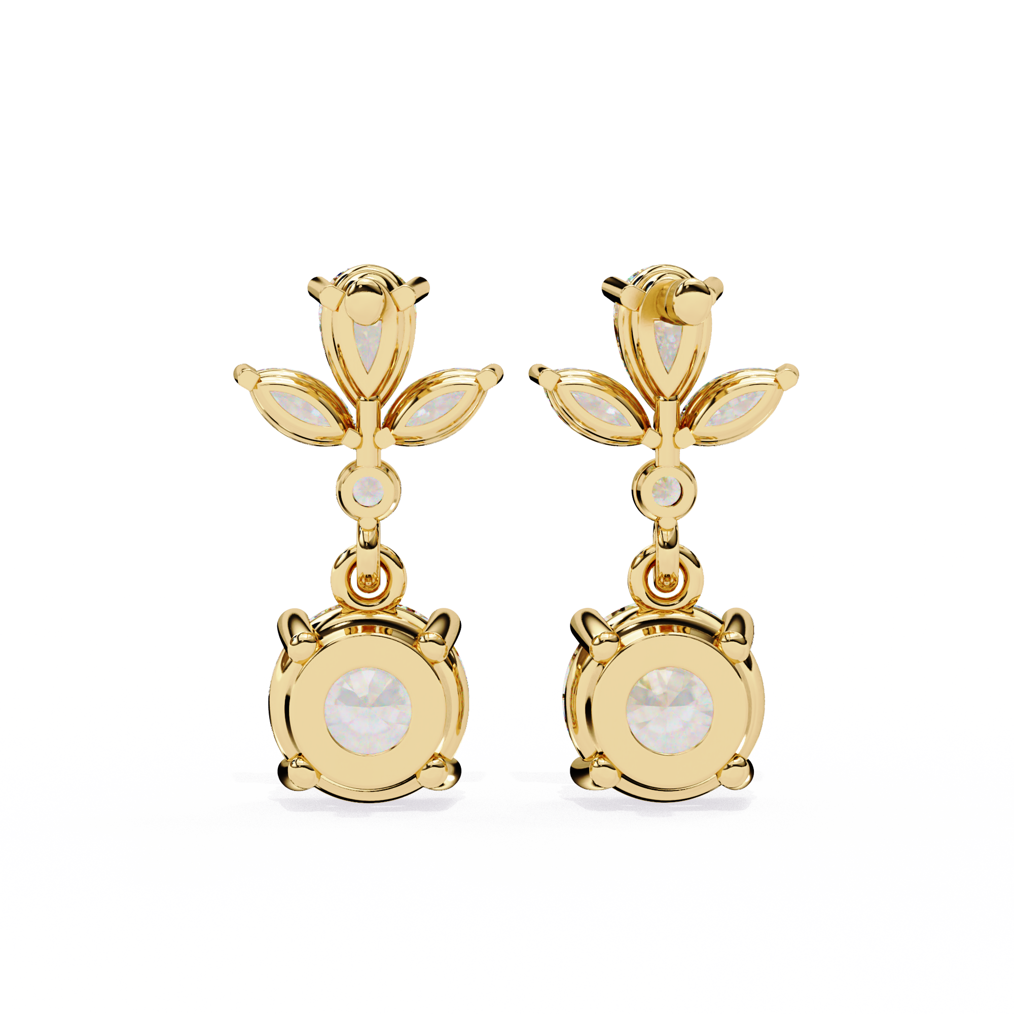 Hailey Solitaire Earring