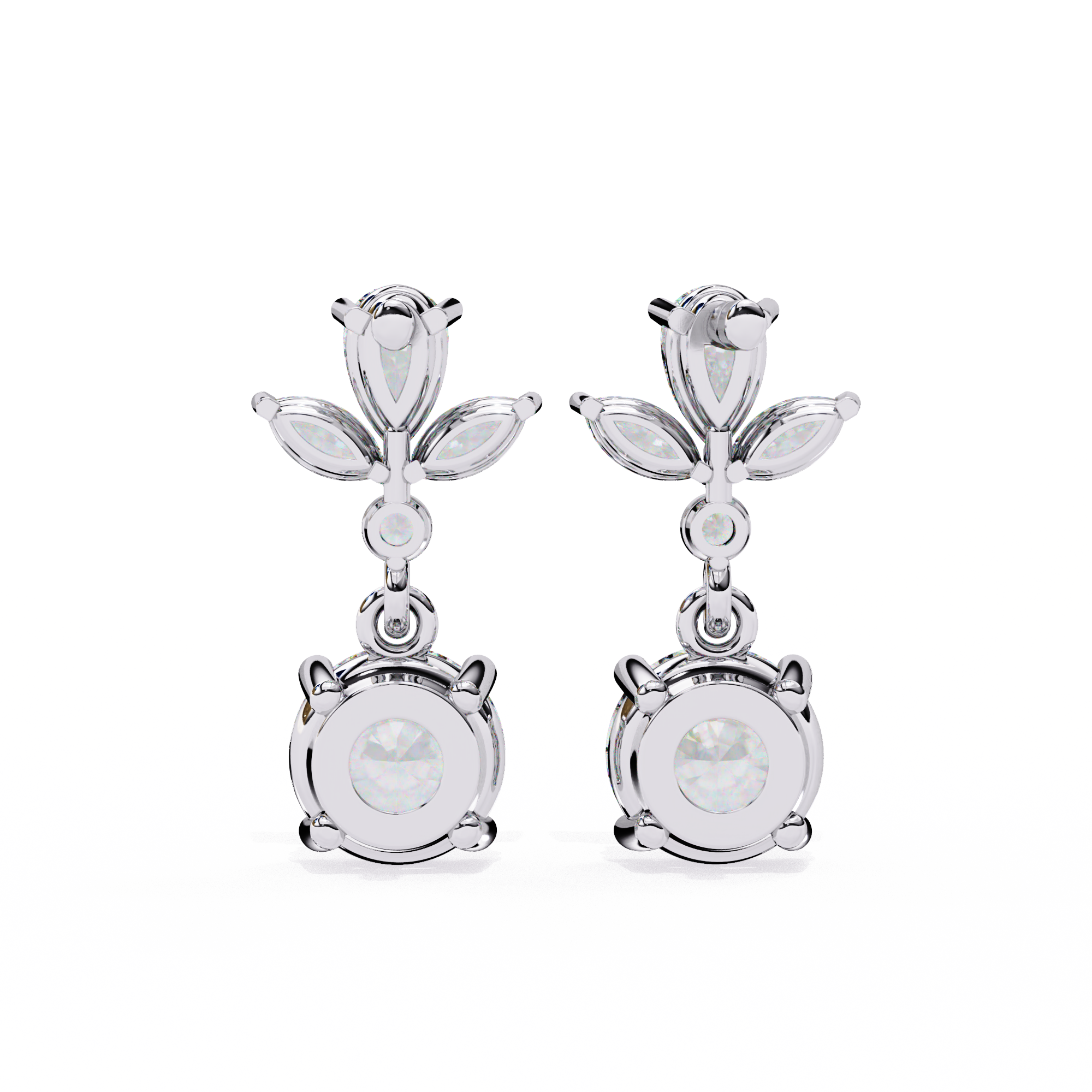 Hailey Solitaire Earring