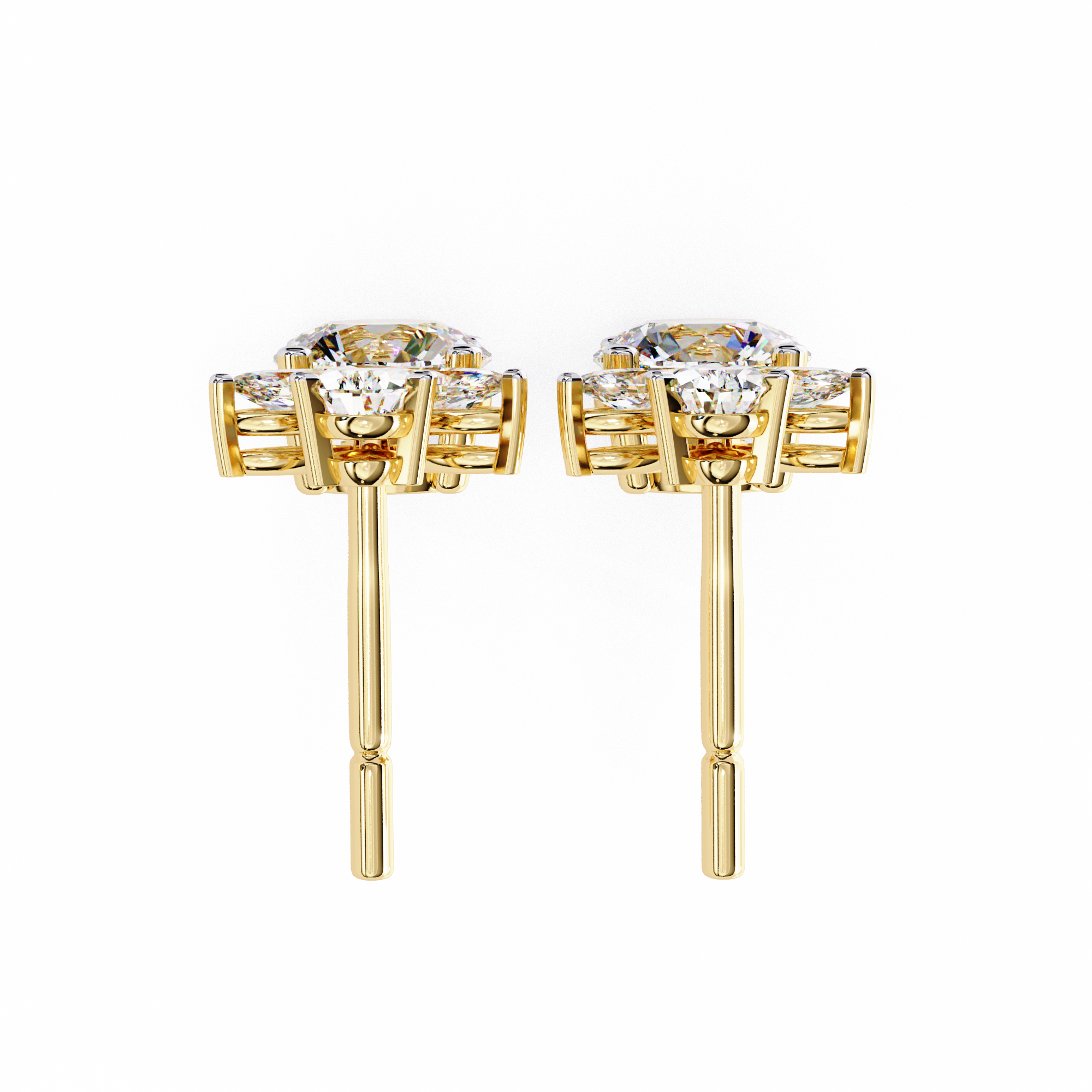 Hailey Solitaire Earring