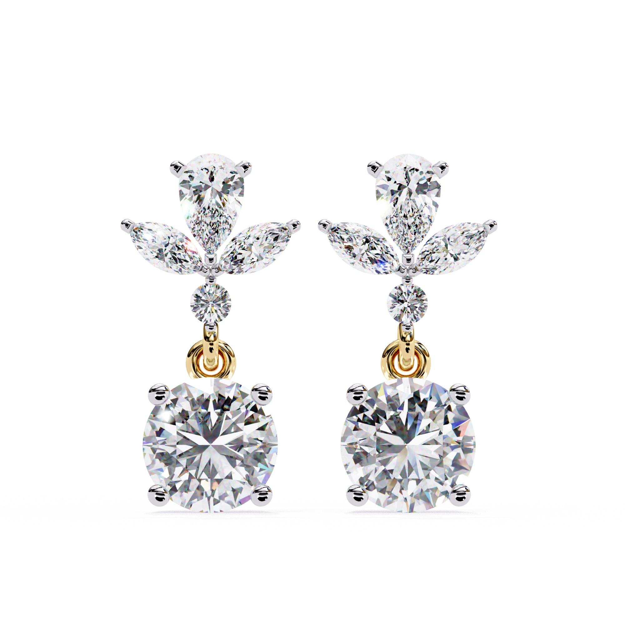 Hailey Solitaire Earring