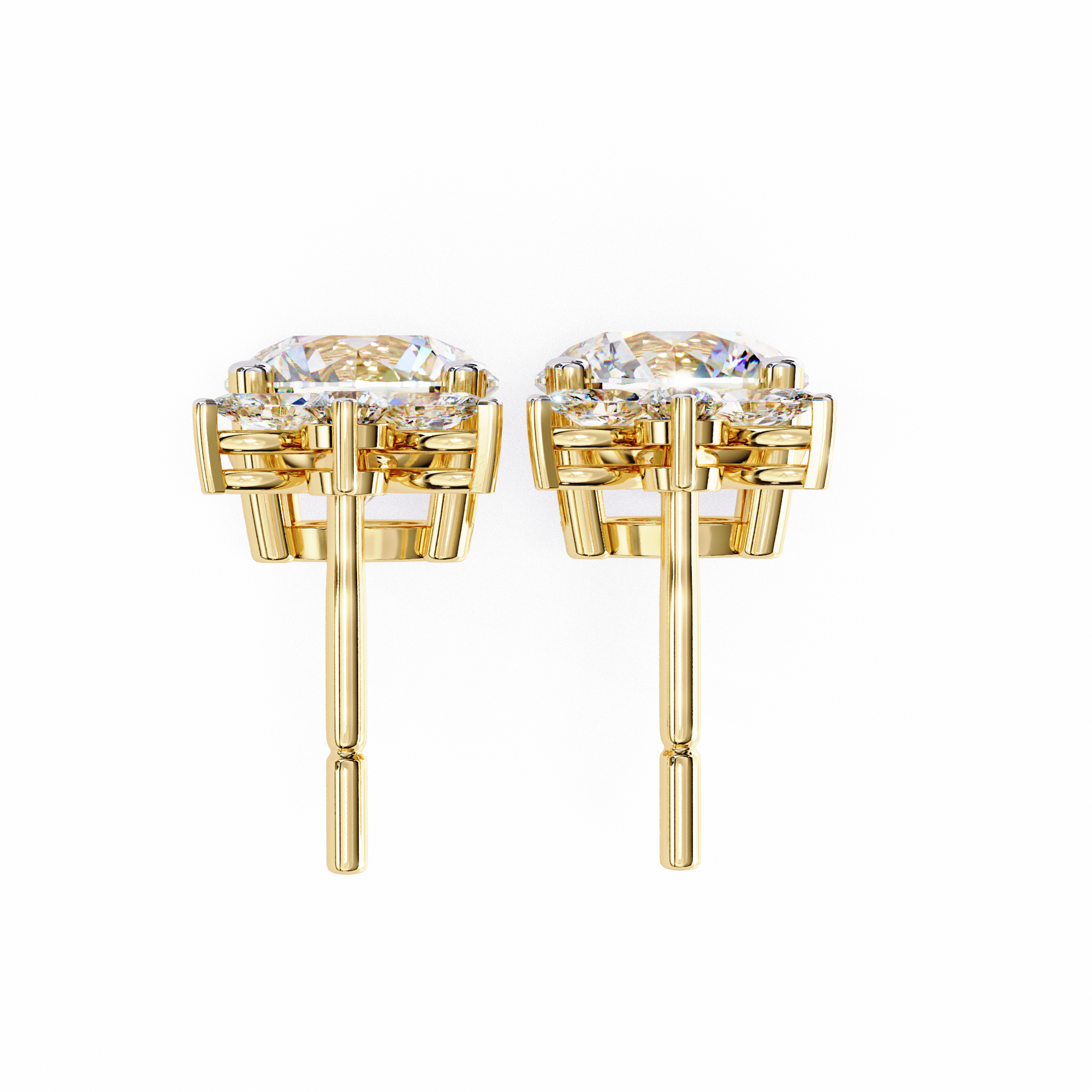 Gloria Solitaire Earring