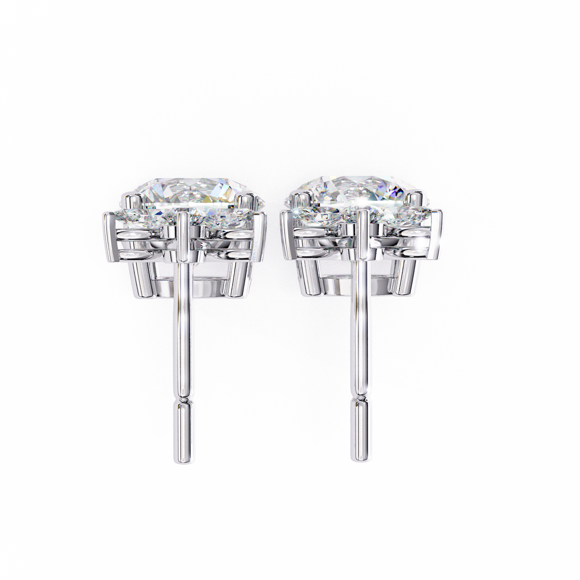 Gloria Solitaire Earring