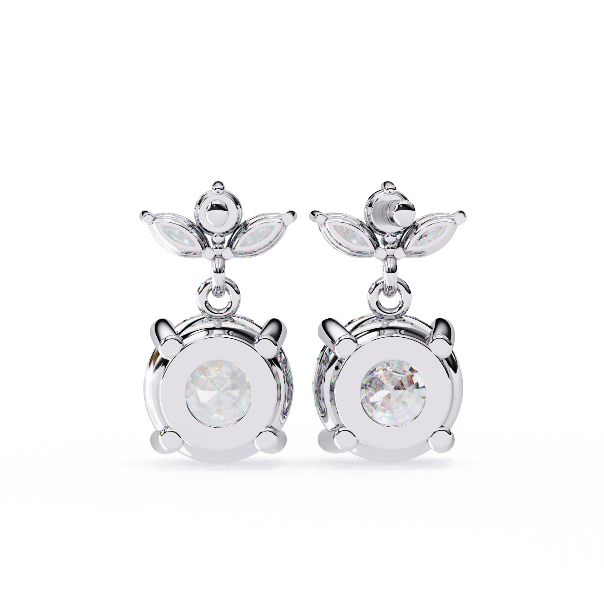 Gloria Solitaire Earring