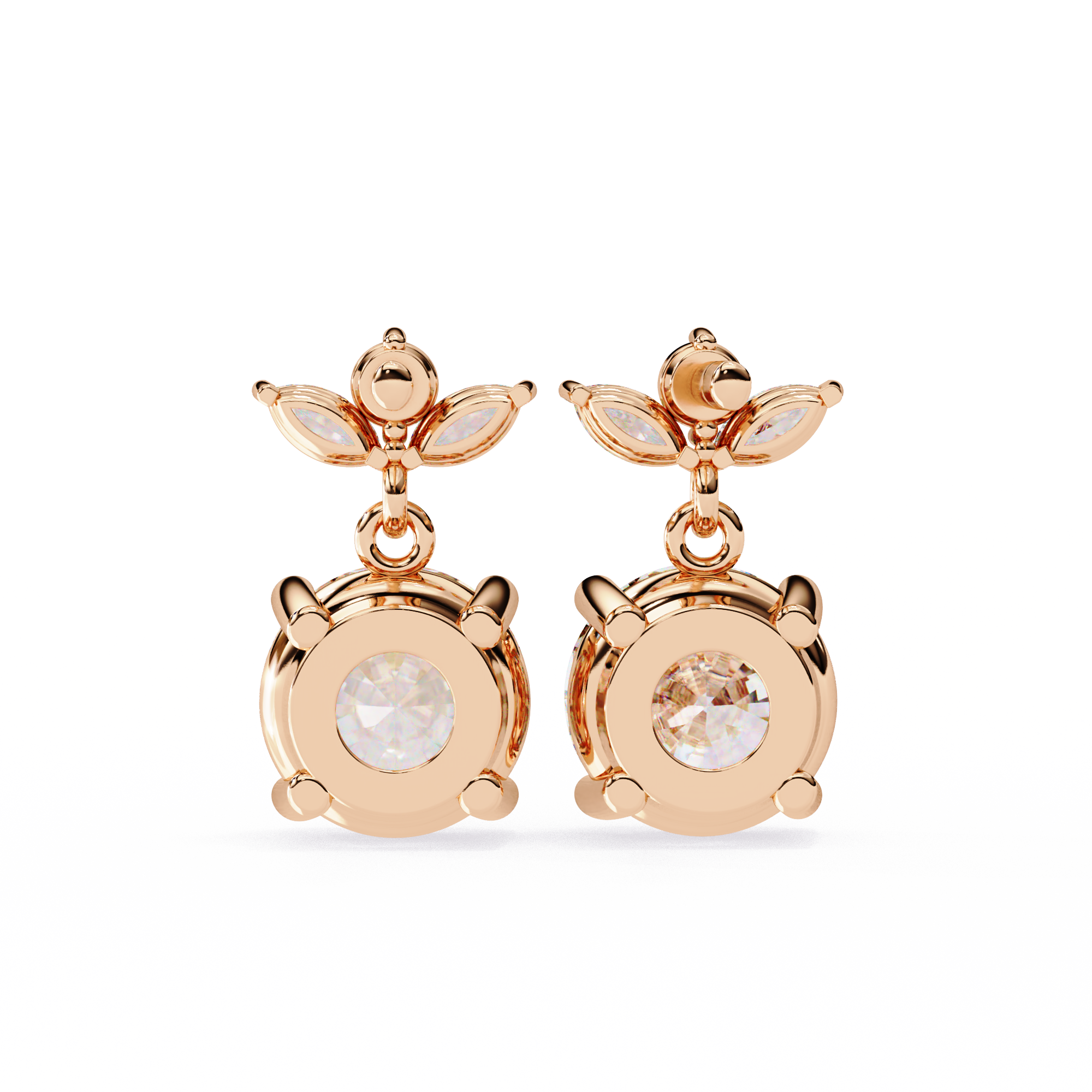 Gloria Solitaire Earring