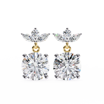 Gloria Solitaire Earring