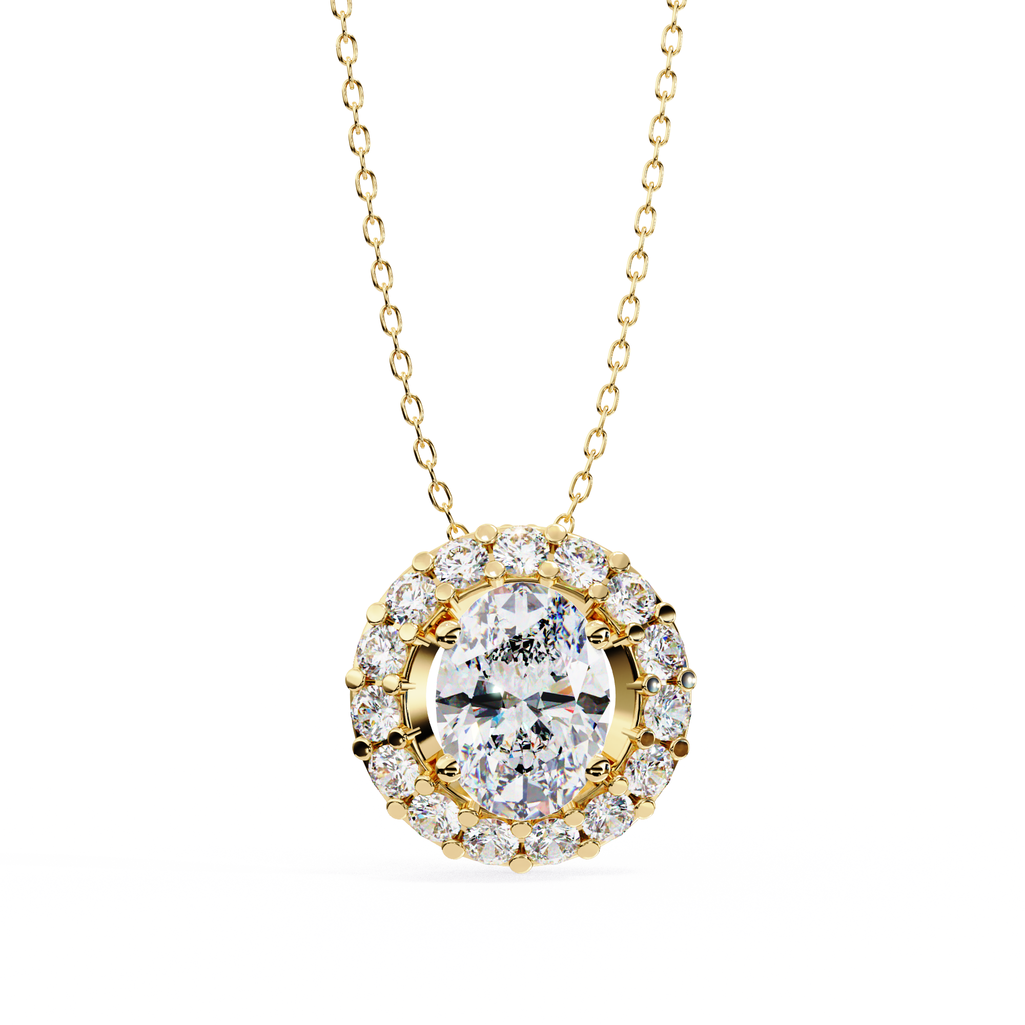 Aria Solitaire Pendant