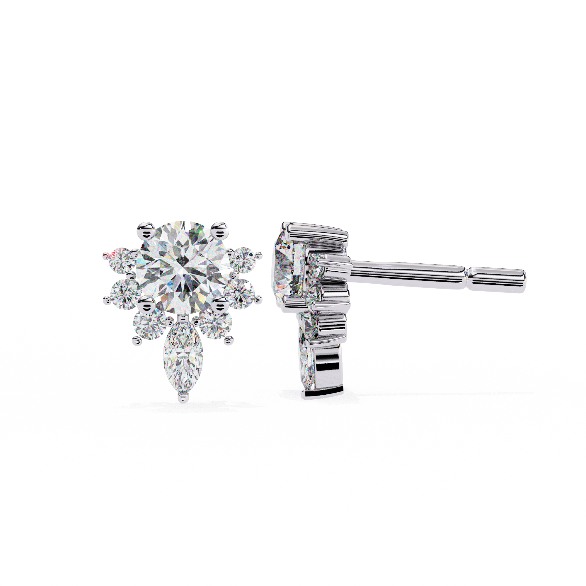 Roxanne Solitaire Earring