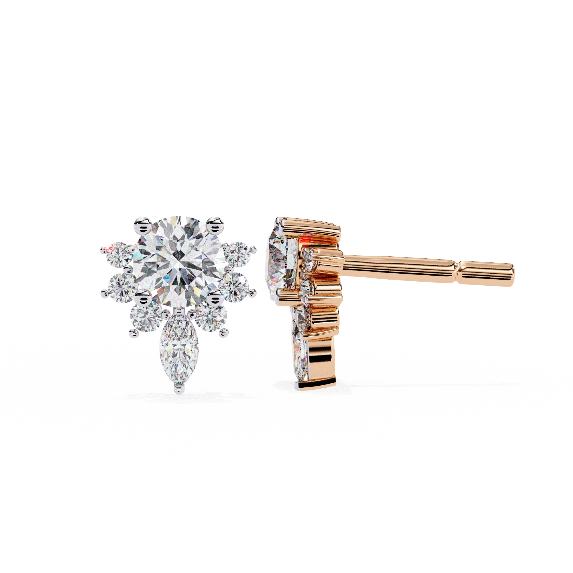 Roxanne Solitaire Earring
