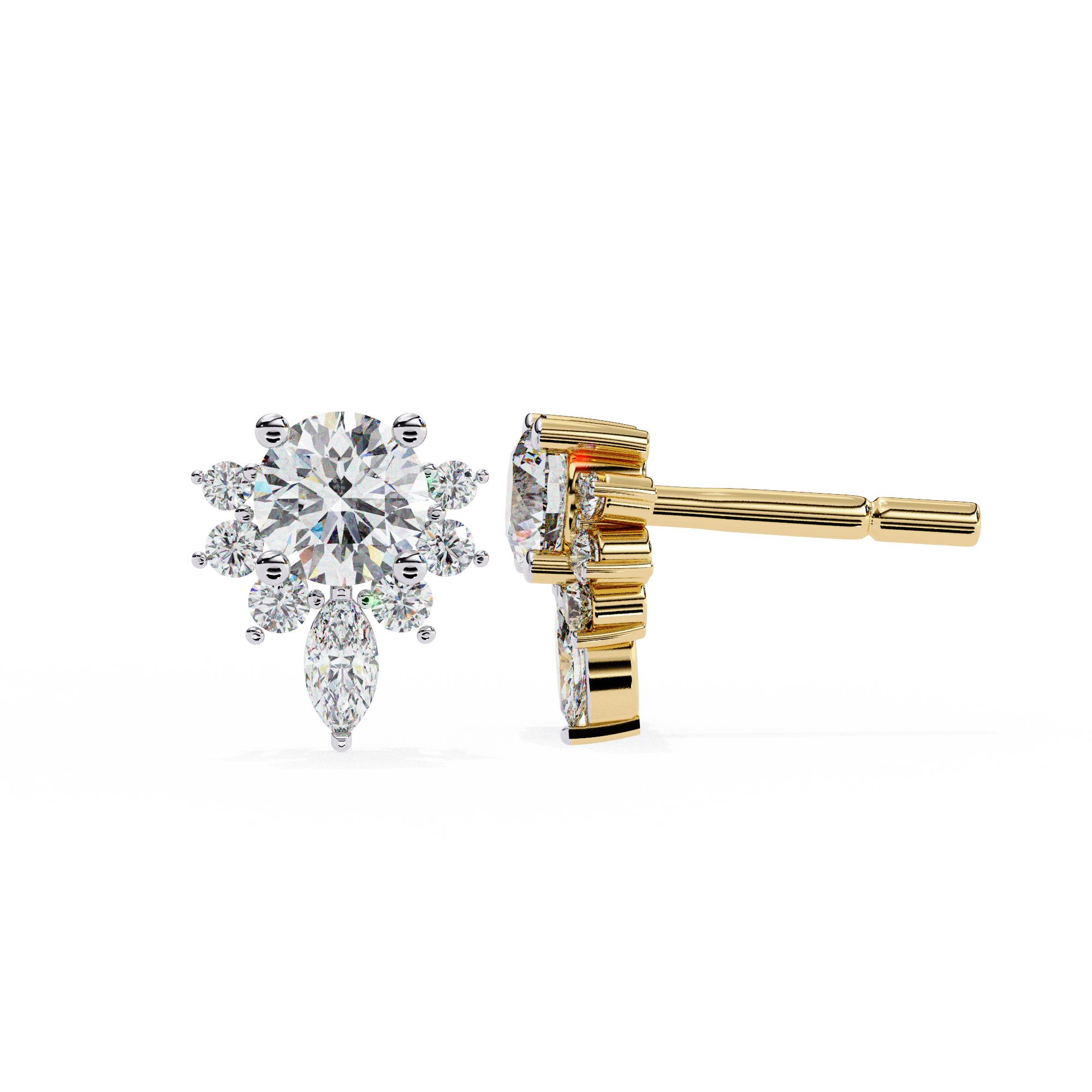Roxanne Solitaire Earring