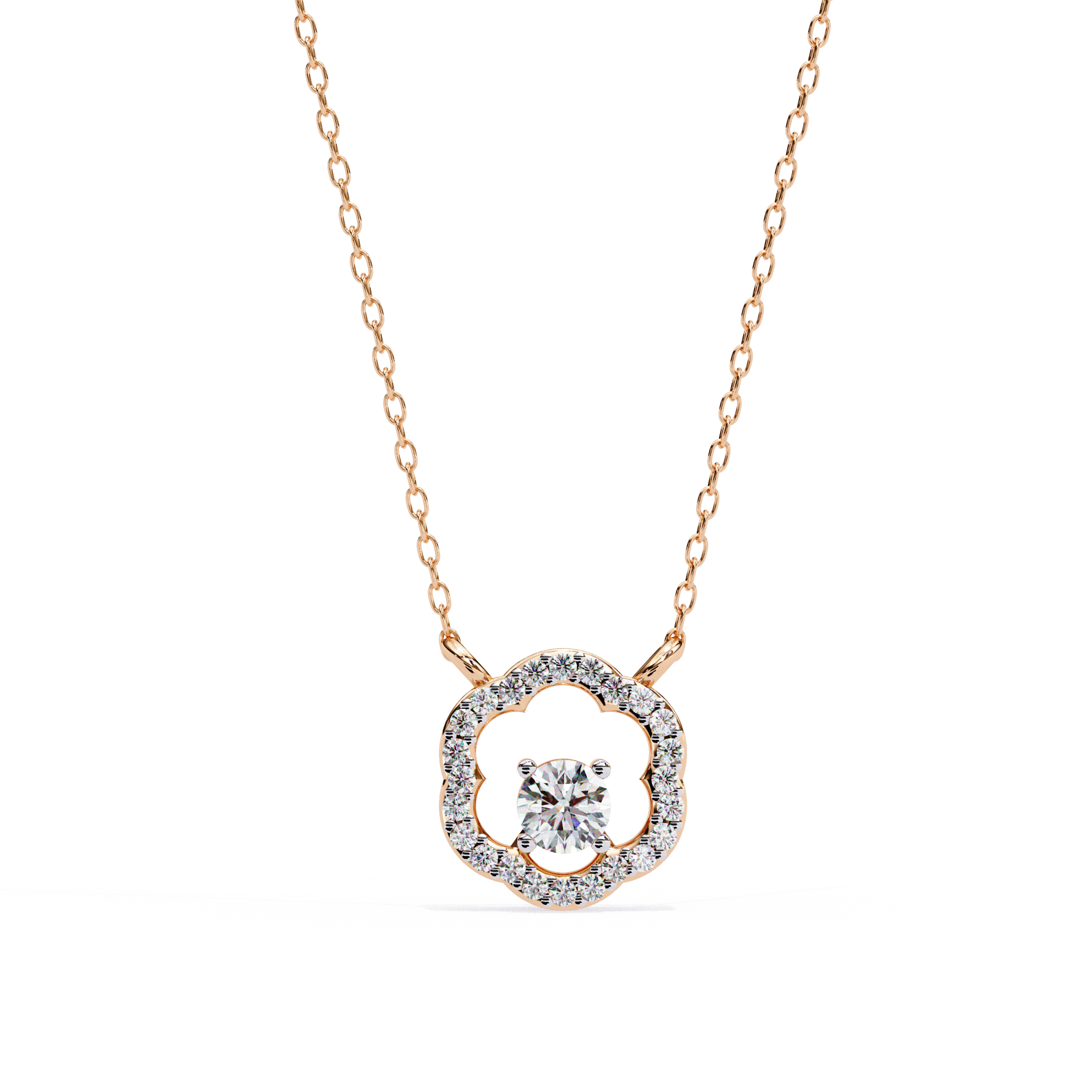 Bella Solitaire Pendant